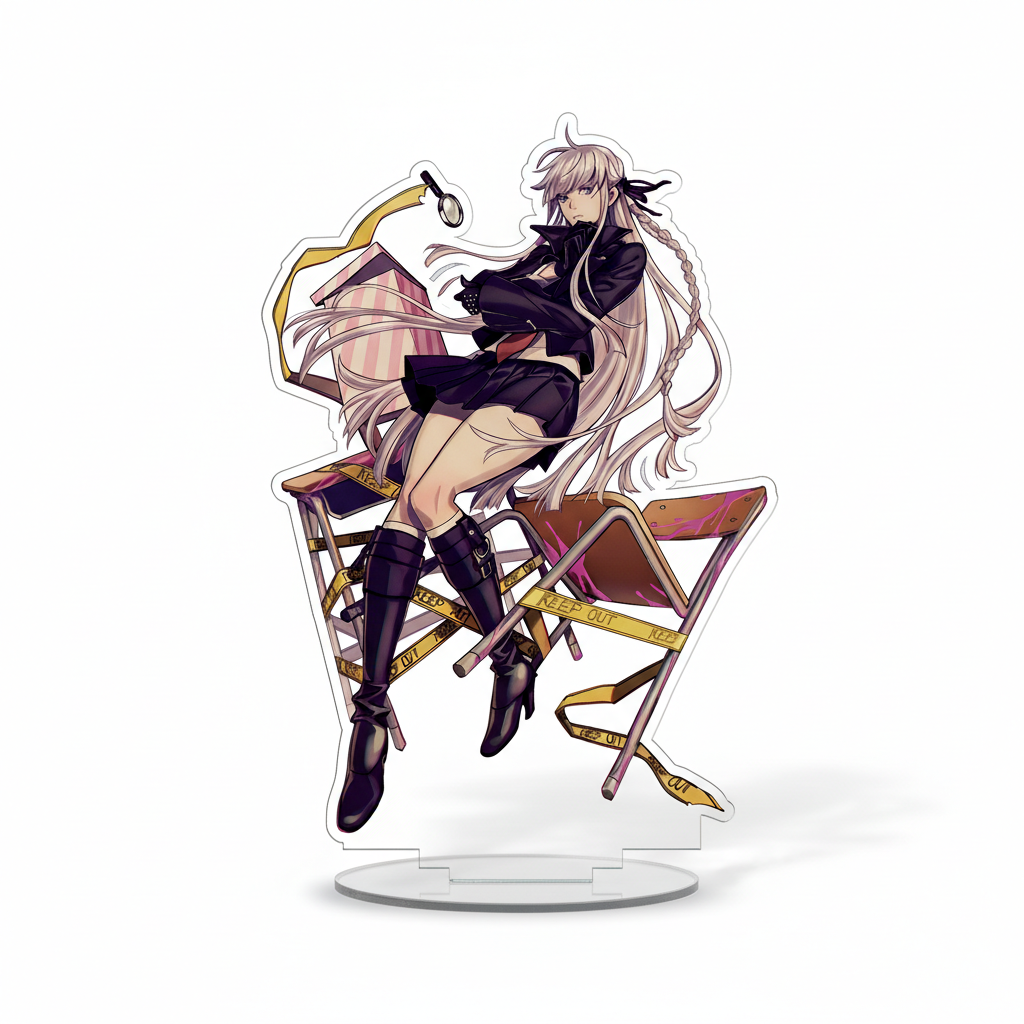 Акрилова фігурка Кіоко Кірігірі Kyoko Kirigiri Данганронпа Danganronpa 150 x 50 мм — превʼю 3