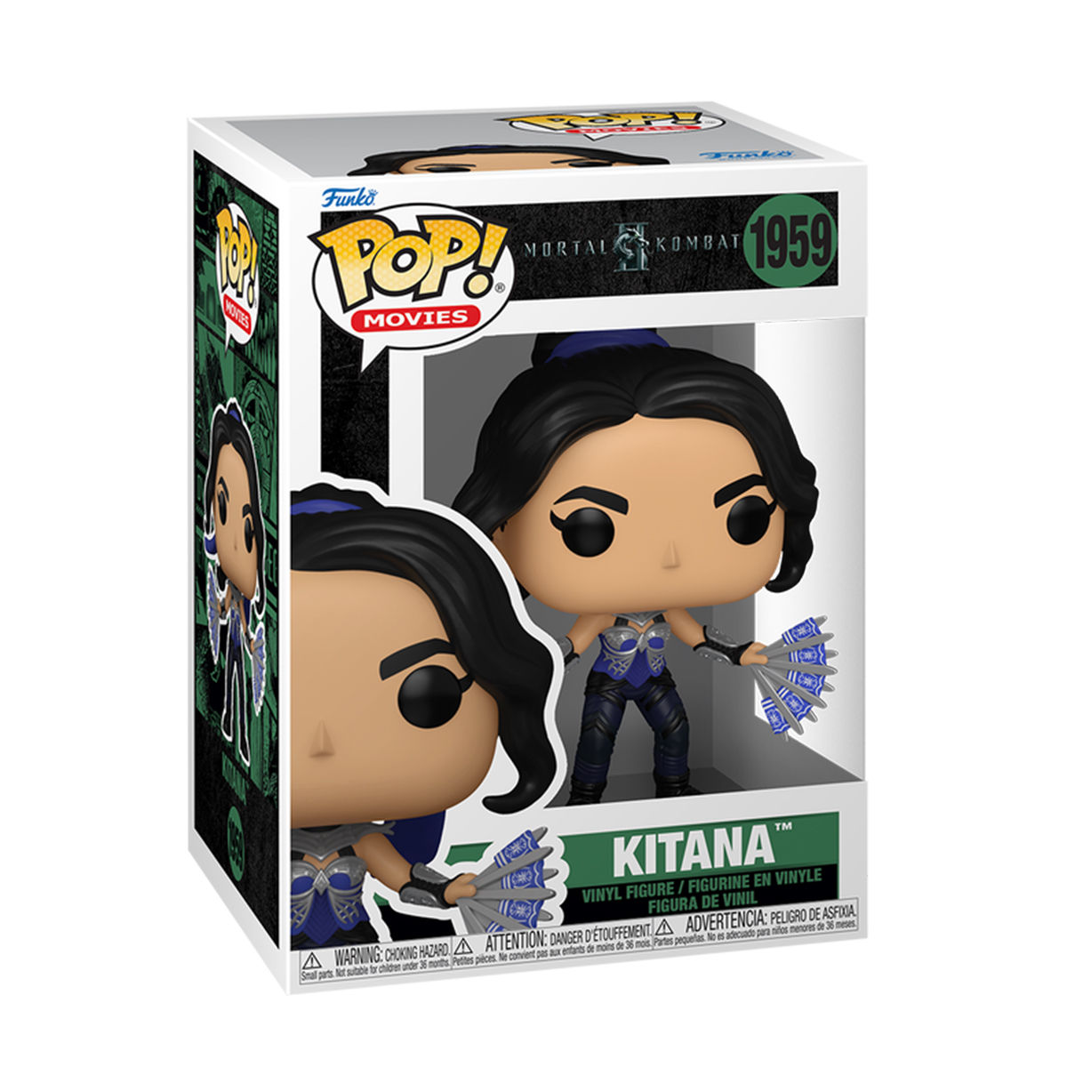 Ігрова фігурка колекційна Funko POP Mortal Kombat II Kitana Кітана Різні — превʼю 3