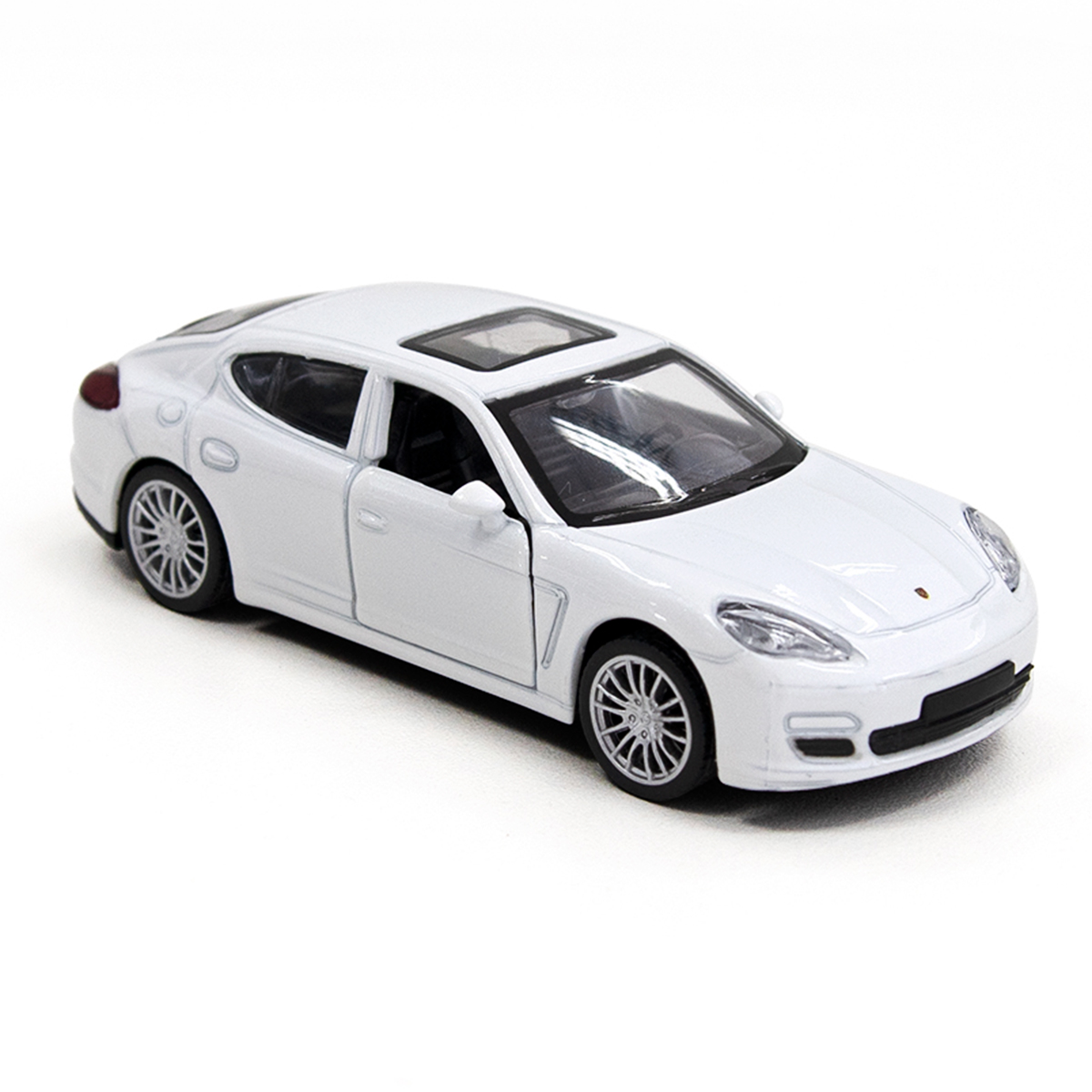Автомодель Porsche Panamera S металева TechnoDrive інерційна Біла — превʼю 10