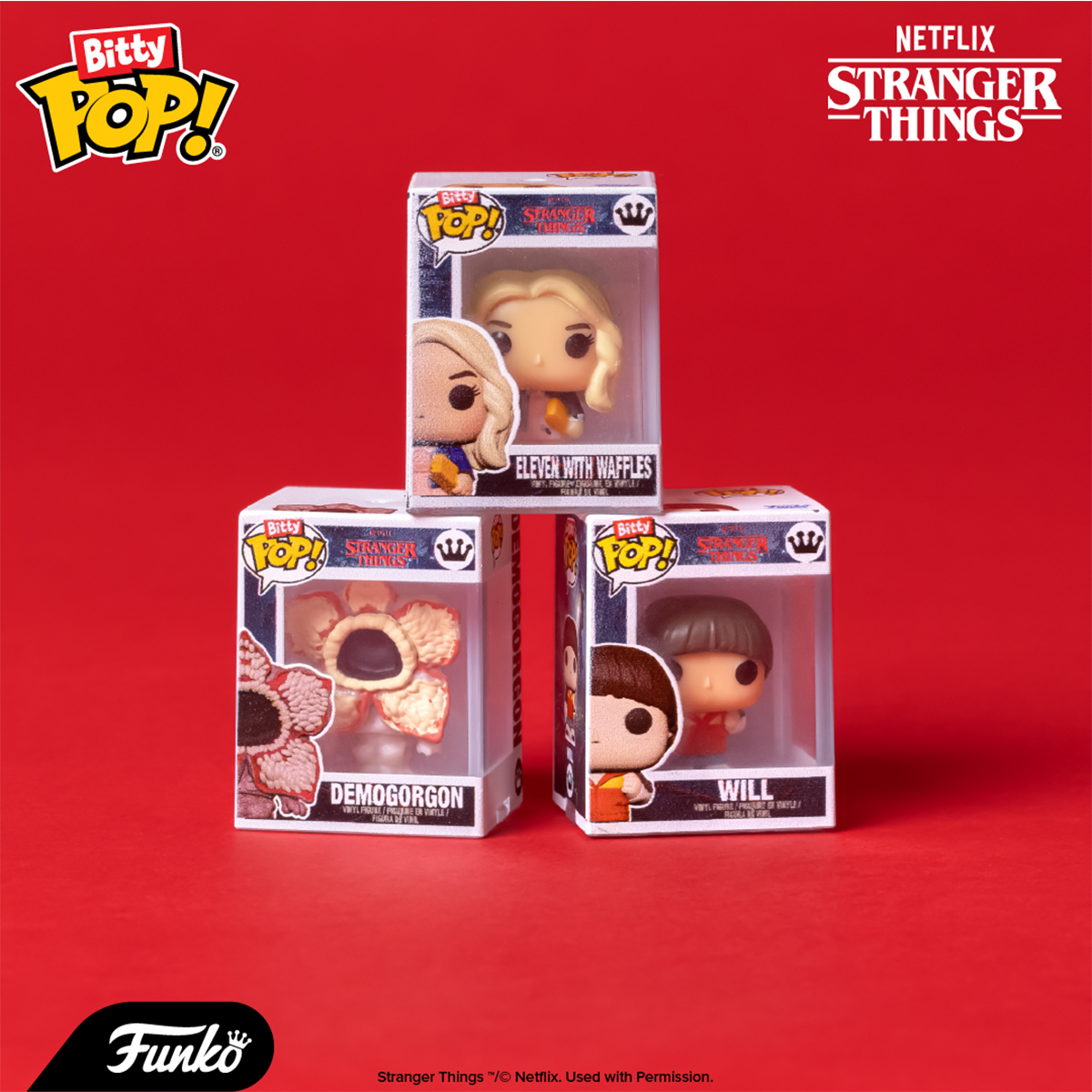 Фігурки Funko Bitty Pop — Демогоргон (Demogorgon) — 2,5 см в асортименті в асортименті — превʼю 7