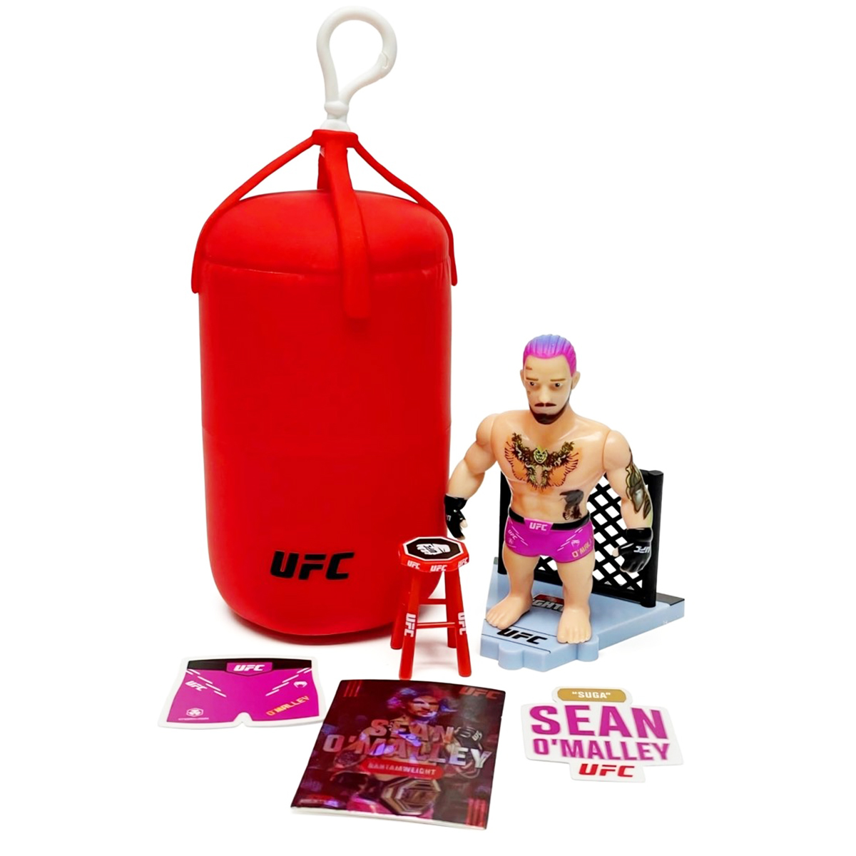 Ігровий набір UFC підвісна груша з колекційною фігуркою бійця 8 см — превʼю 15