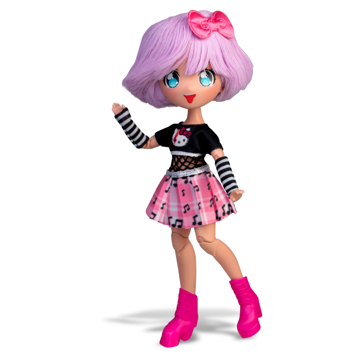 Лялька Manga Dolls Hello Kitty Тедді Рок 19,5 см — превʼю 14