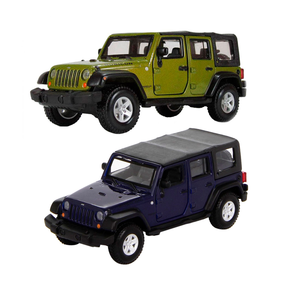 Автомодель Jeep Wrangler Unlimited Rubicon Bburago 1:32 металева — превʼю 12