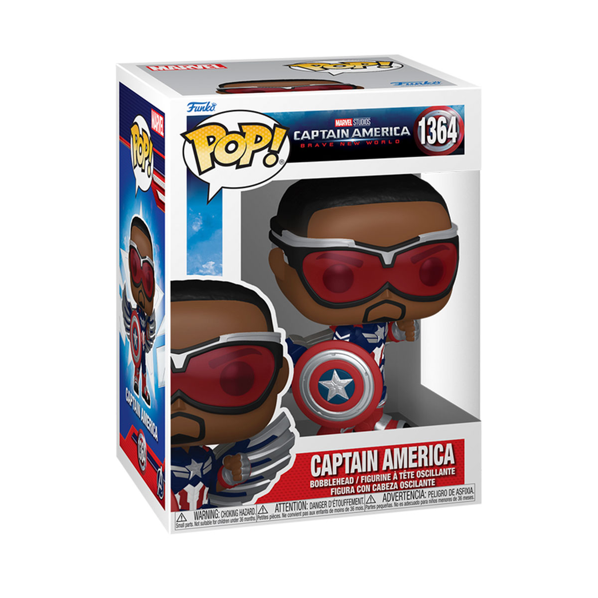 Ігрова фігурка Funko POP! Капітан Америка 9,6 см — превʼю 3