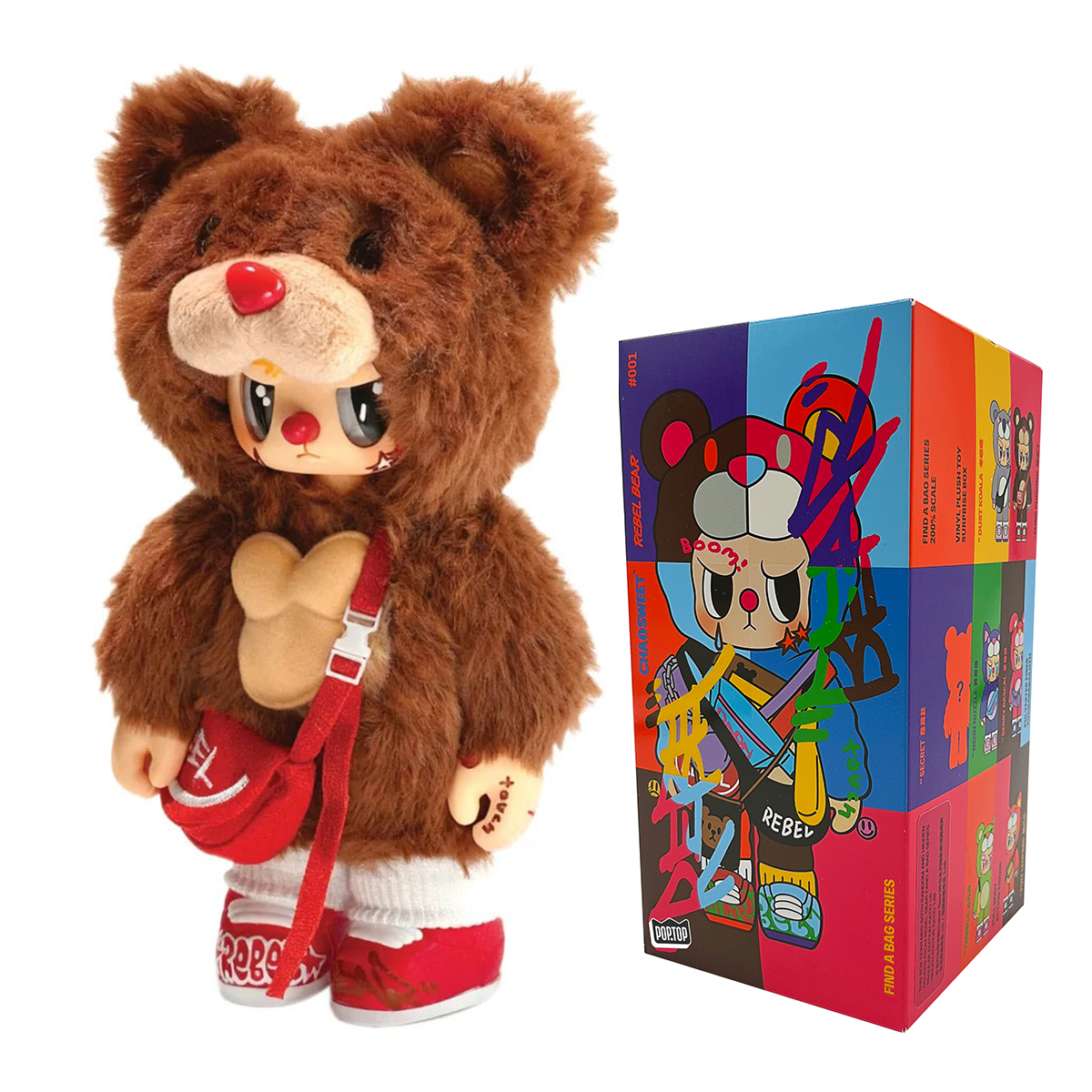 Колекційна іграшка POP TOP Rebel Bear Кул бой Cool Boy 20 см — превʼю 10