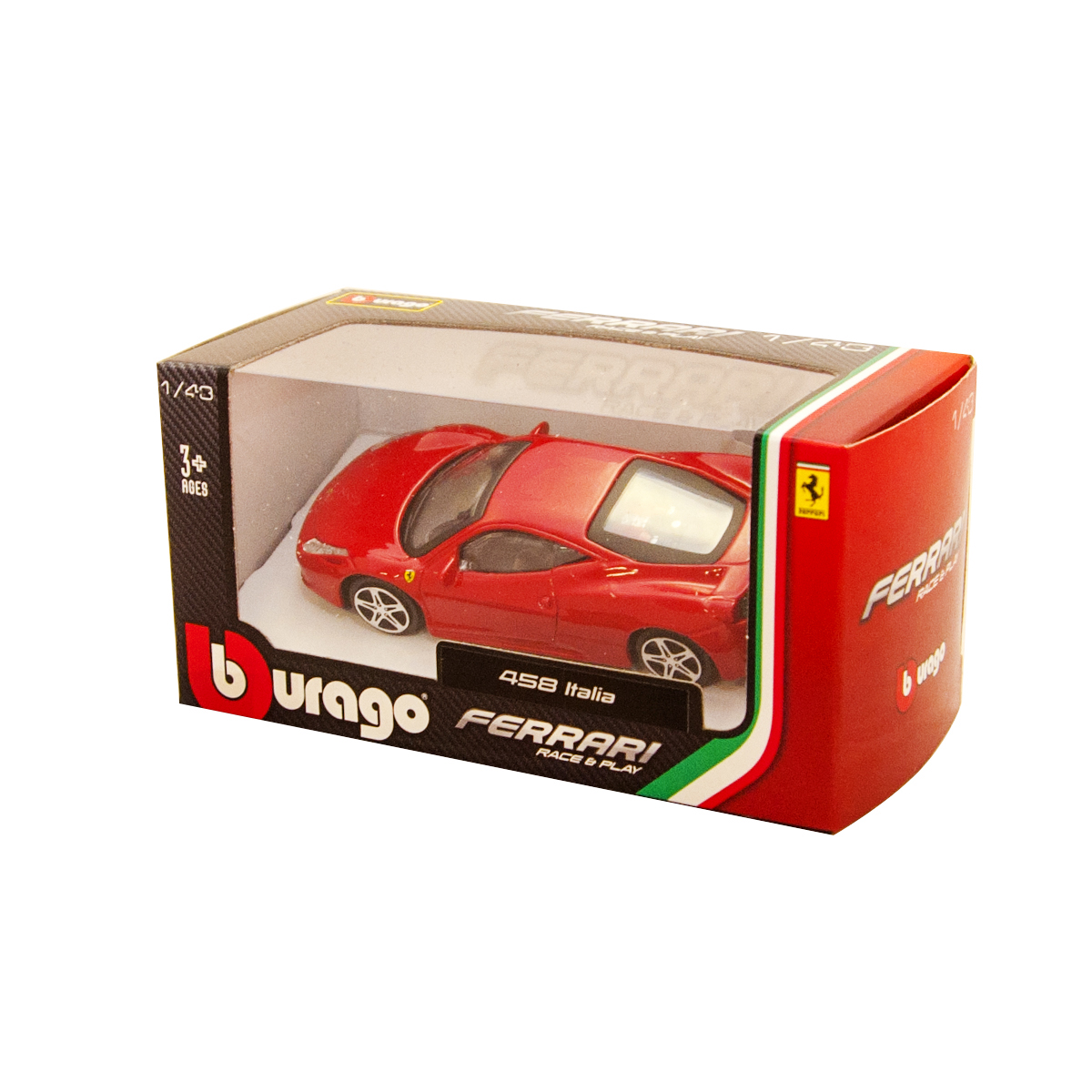 Автомодель Ferrari Bburago 1:43 металева колекційна — превʼю 5