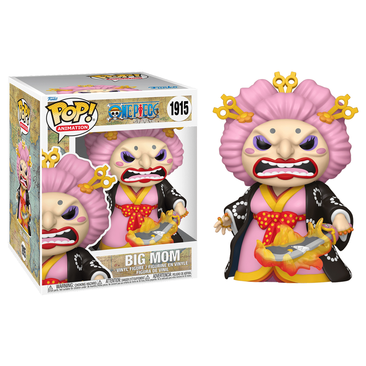 Ігрова фігурка Колекційна Funko Ван піс - Big Mom в кімоно Велика Мама — превʼю 7
