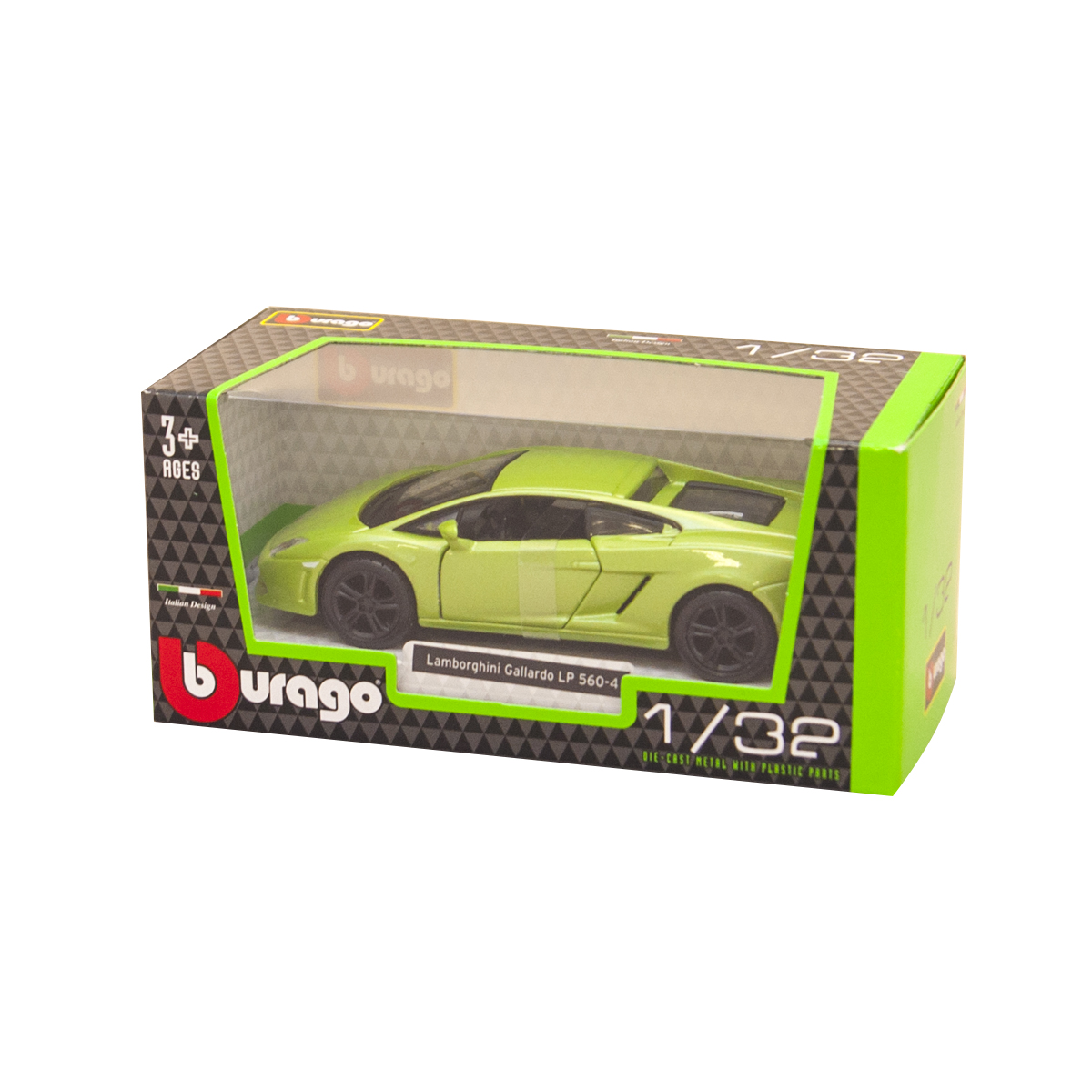 Автомодель Bburago Lamborghini Gallardo LP560-4 2008 металева 1:32 — превʼю 16