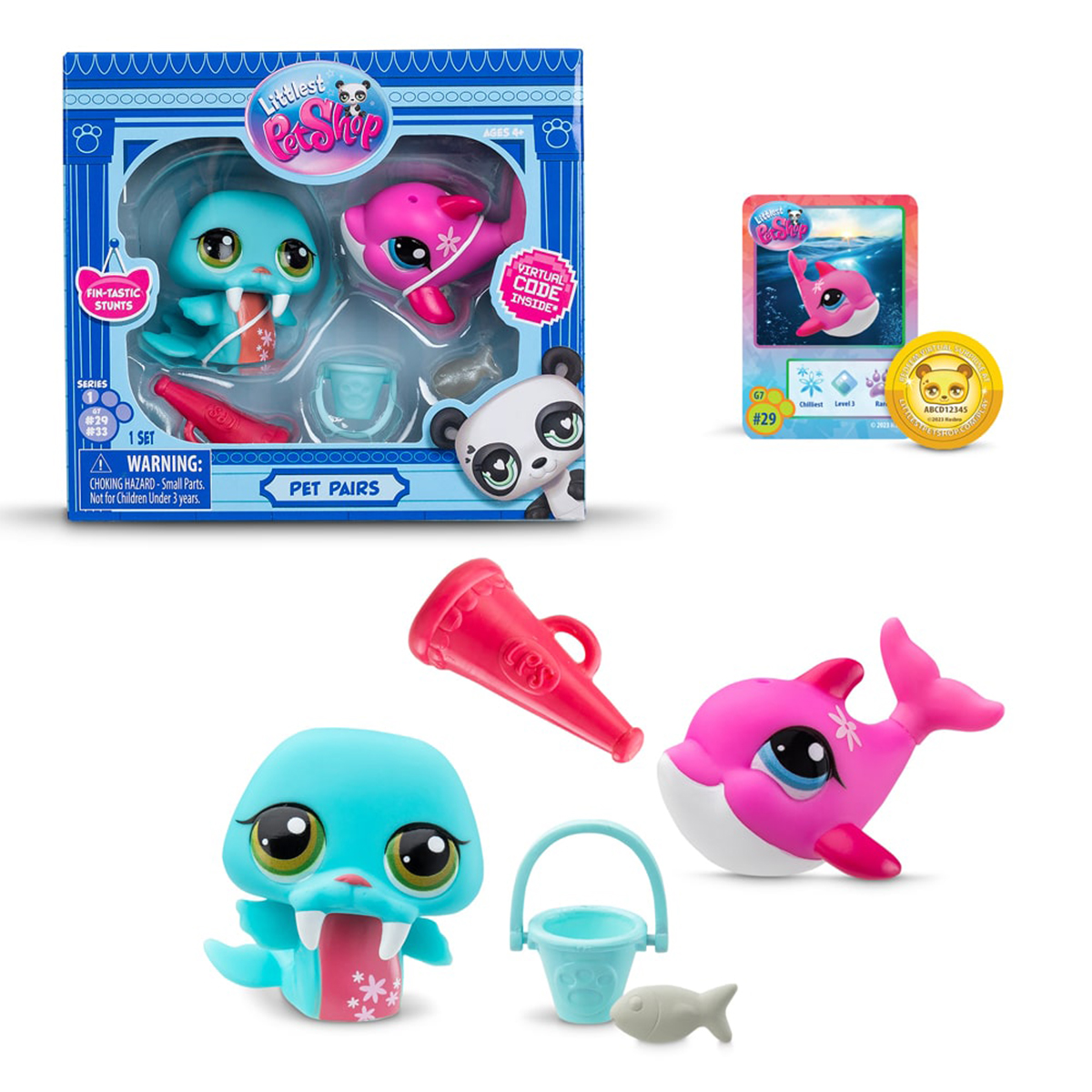 Ігровий набір дитячий Фантастичні трюки Hasbro Littlest Pet Shop з фігурками — превʼю 6