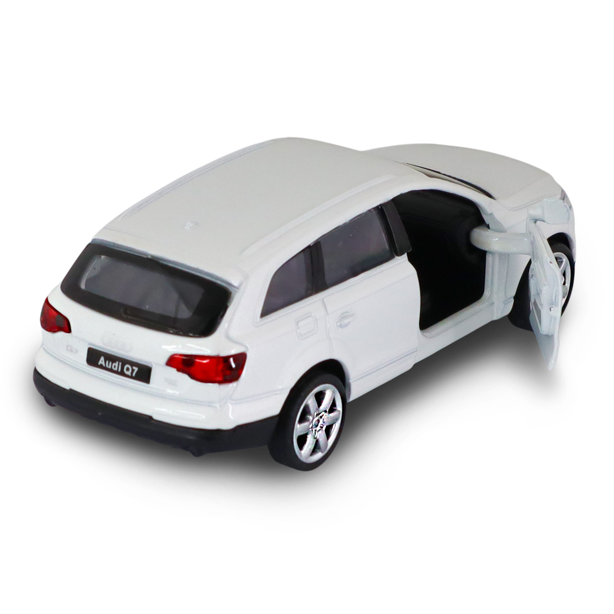 Автомодель Audi Q7 металева 1:43 Techno Drive Біла — превʼю 17