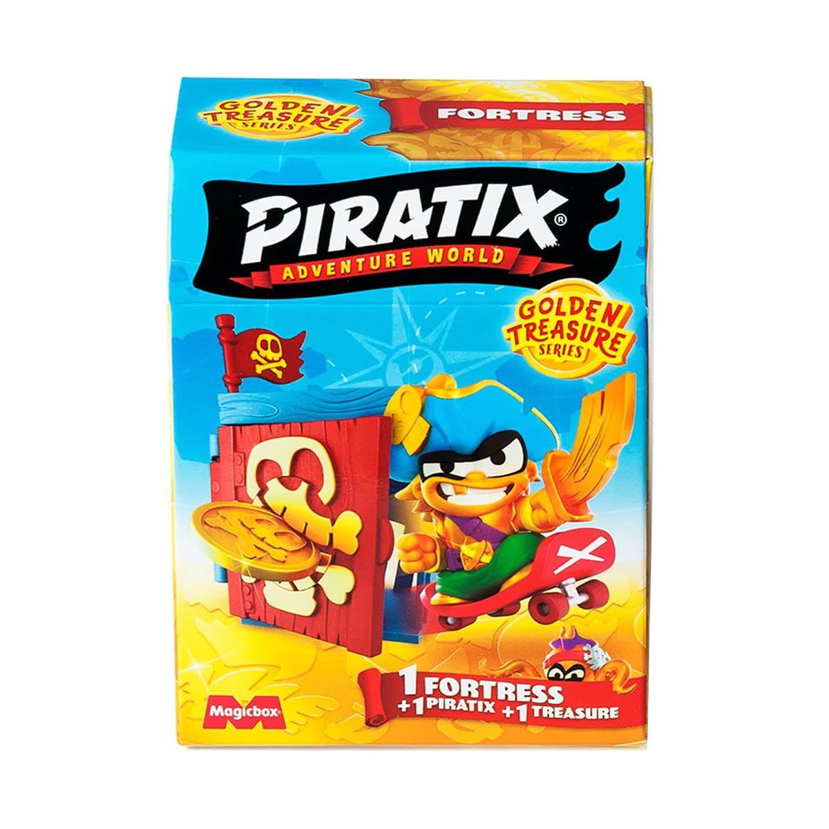 Ігровий набір Фортеця Piratix Golden Treasure дитячий 6 см для пригод — превʼю 8