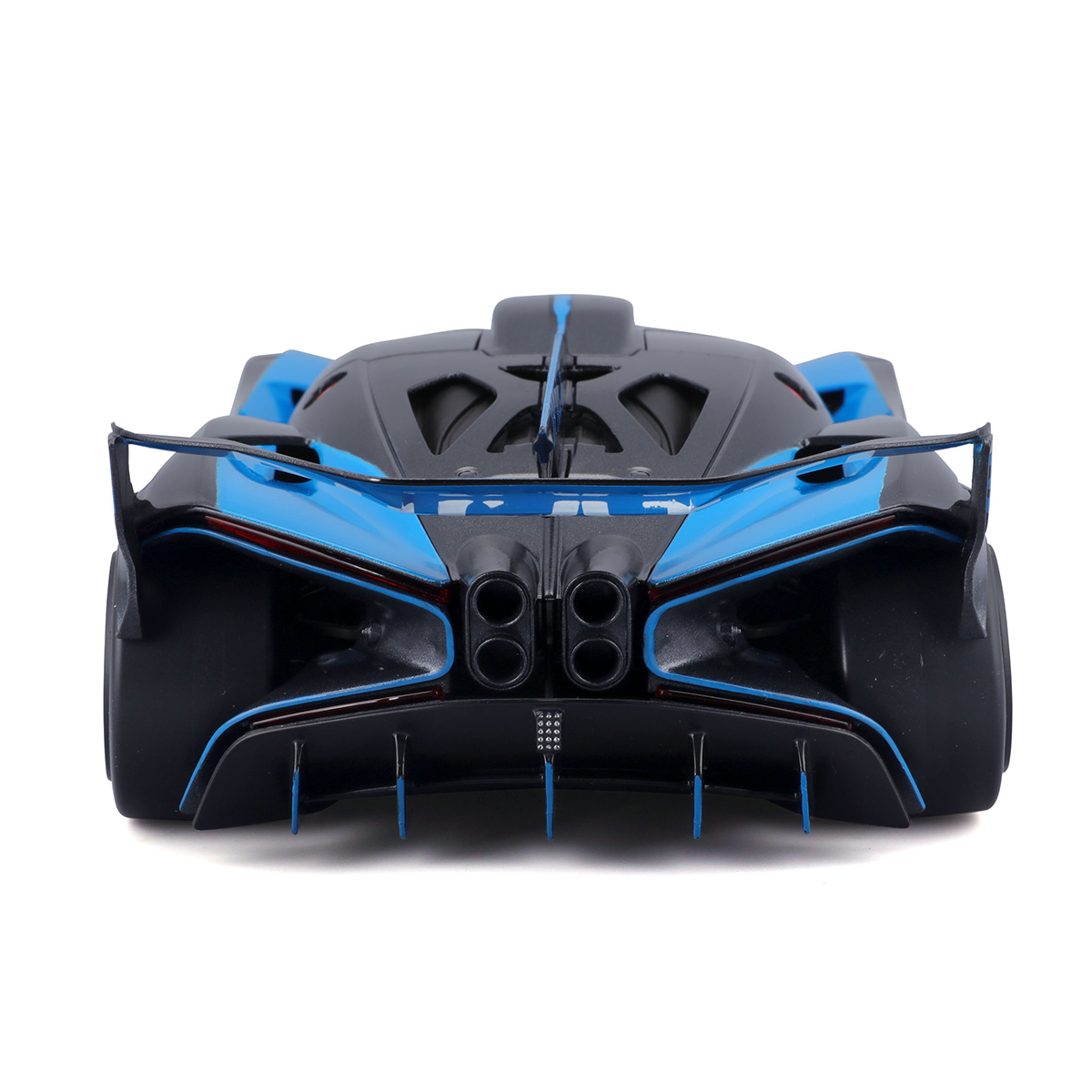 Автомодель Bburago Bugatti Bolide 1:18 металева Чорно-синя — превʼю 13