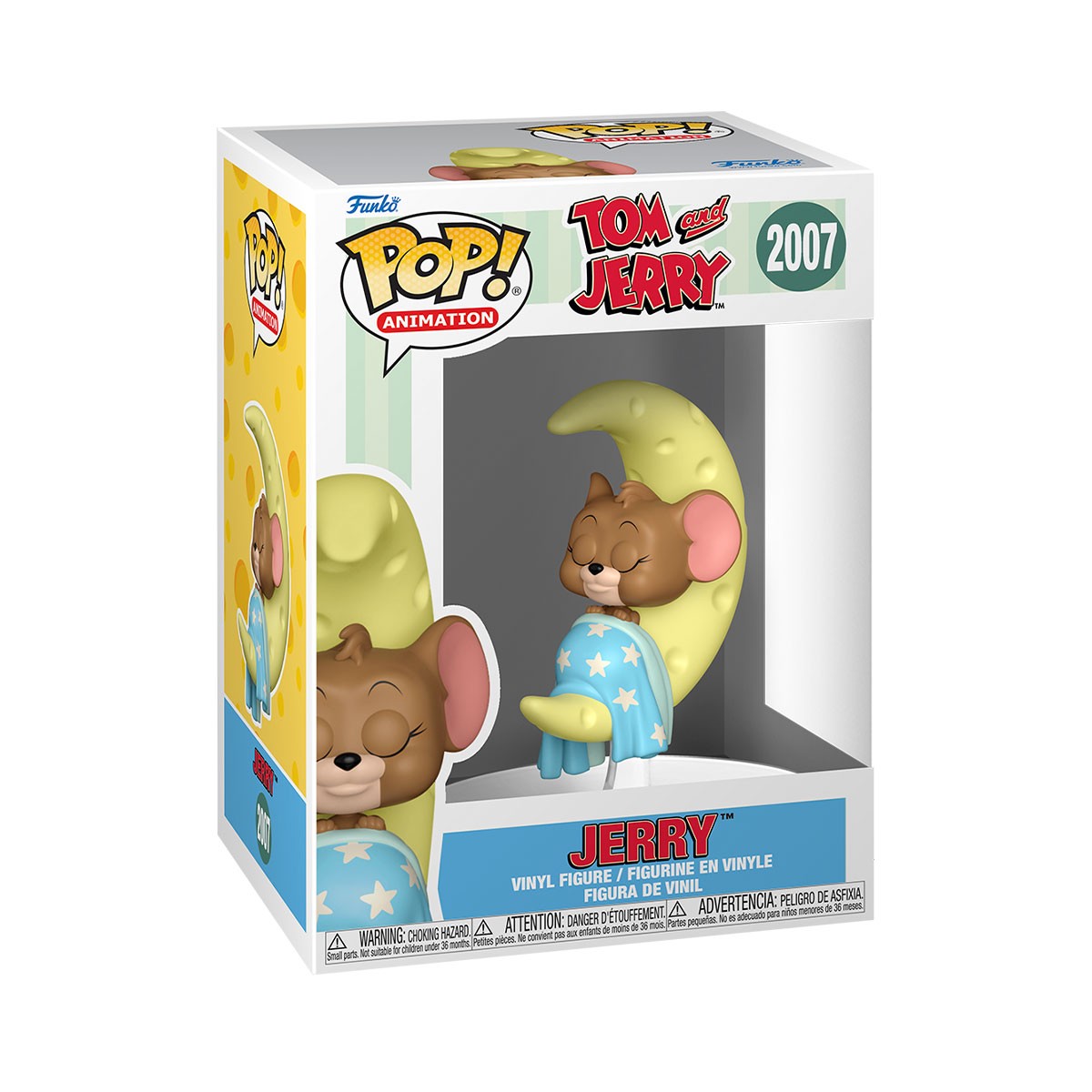 Фігурка Джеррі (Jerry) на сирному місяці — Funko Pop — Том і Джеррі — превʼю 4
