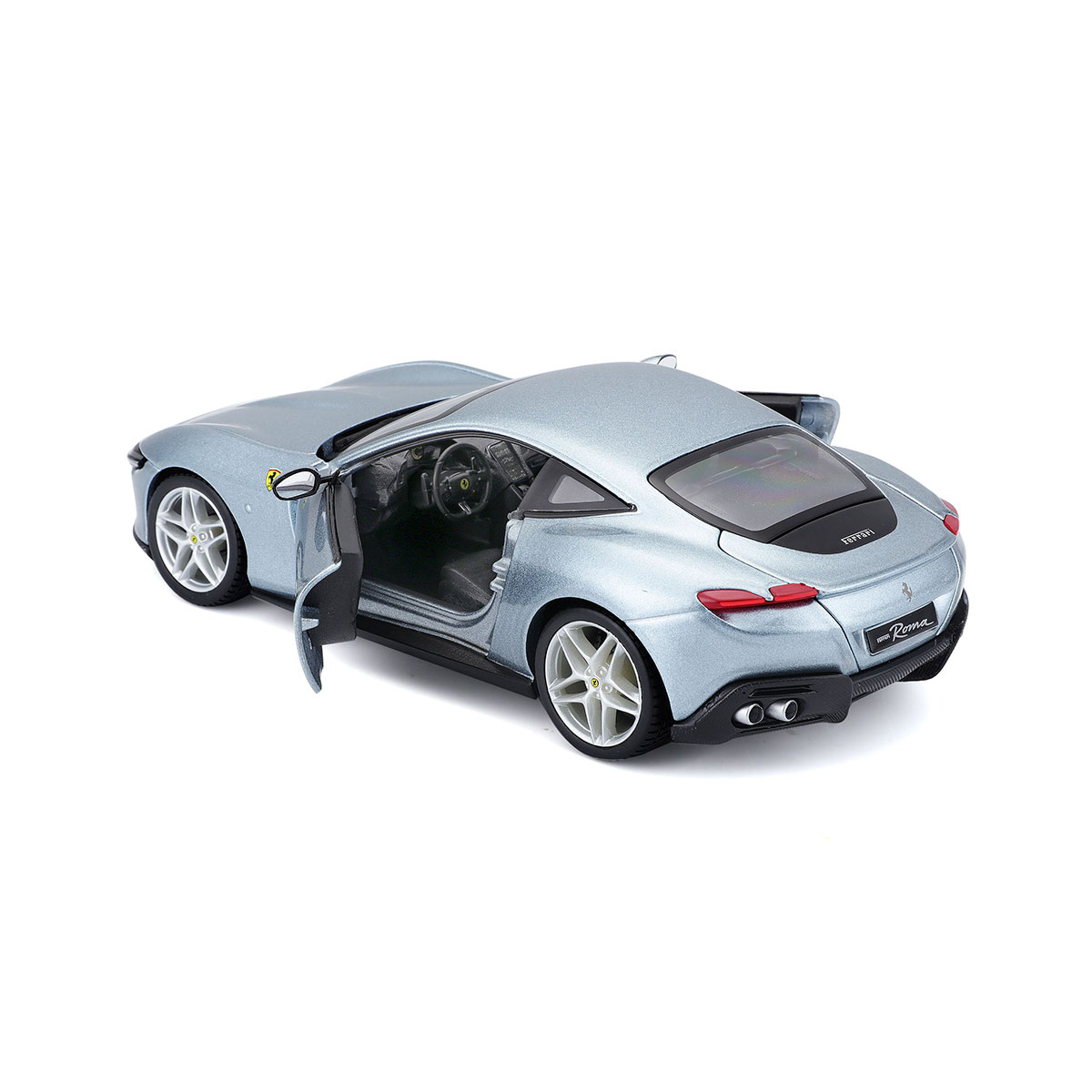 Колекційна модель Ferrari Roma Bburago 1:24 металева — превʼю 16