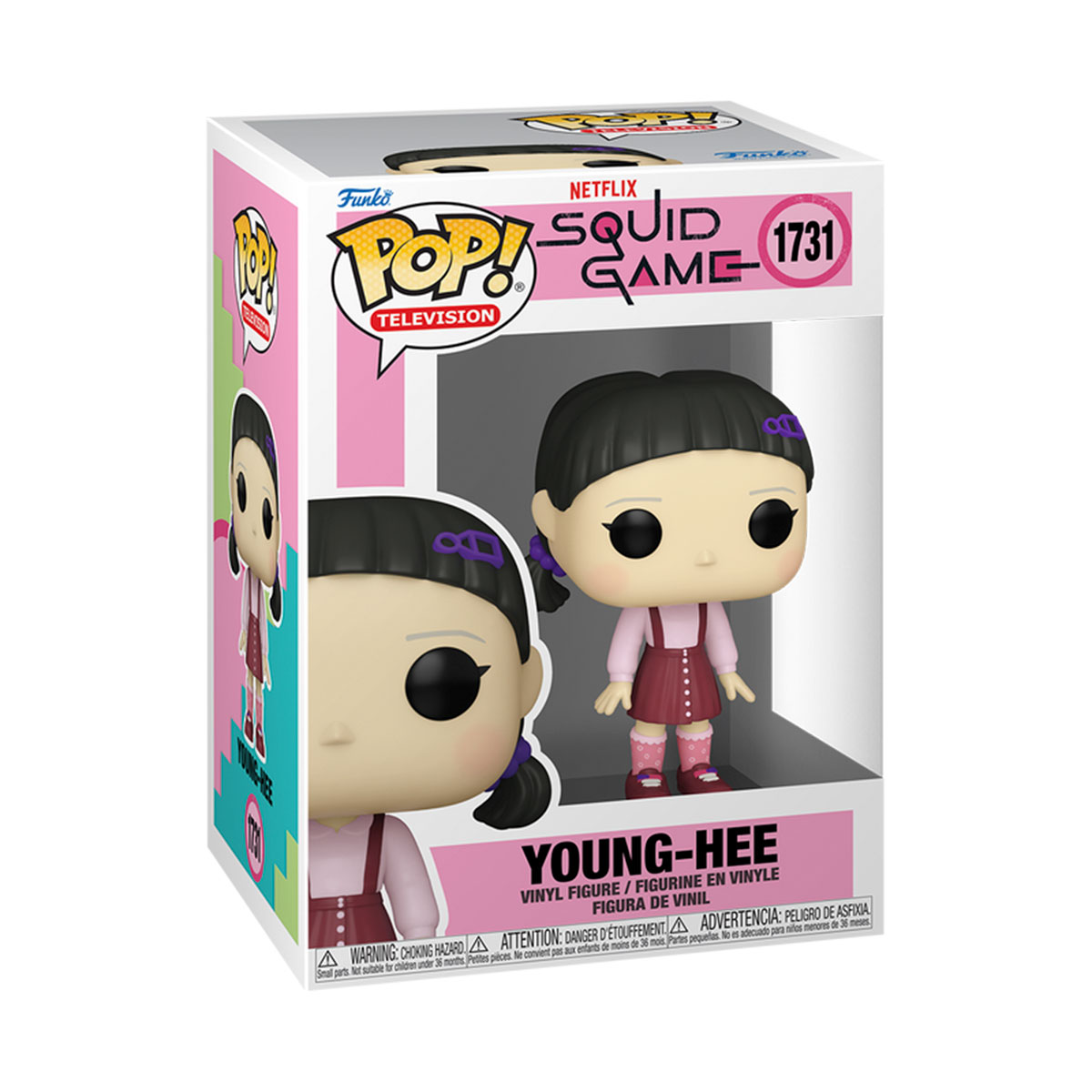 Колекційна ігрова фігурка Funko POP Squid Game Young-Hee Гра в кальмара — превʼю 3