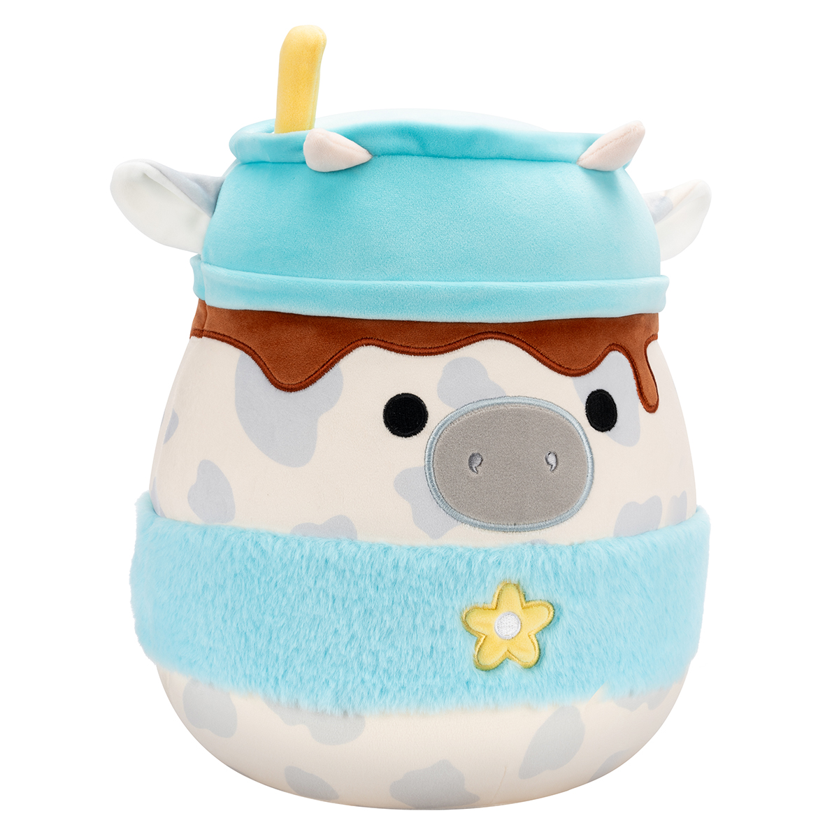 М'яка іграшка Squishmallows – Сіра корівка (Grey Cow) – 30 см — превʼю 13