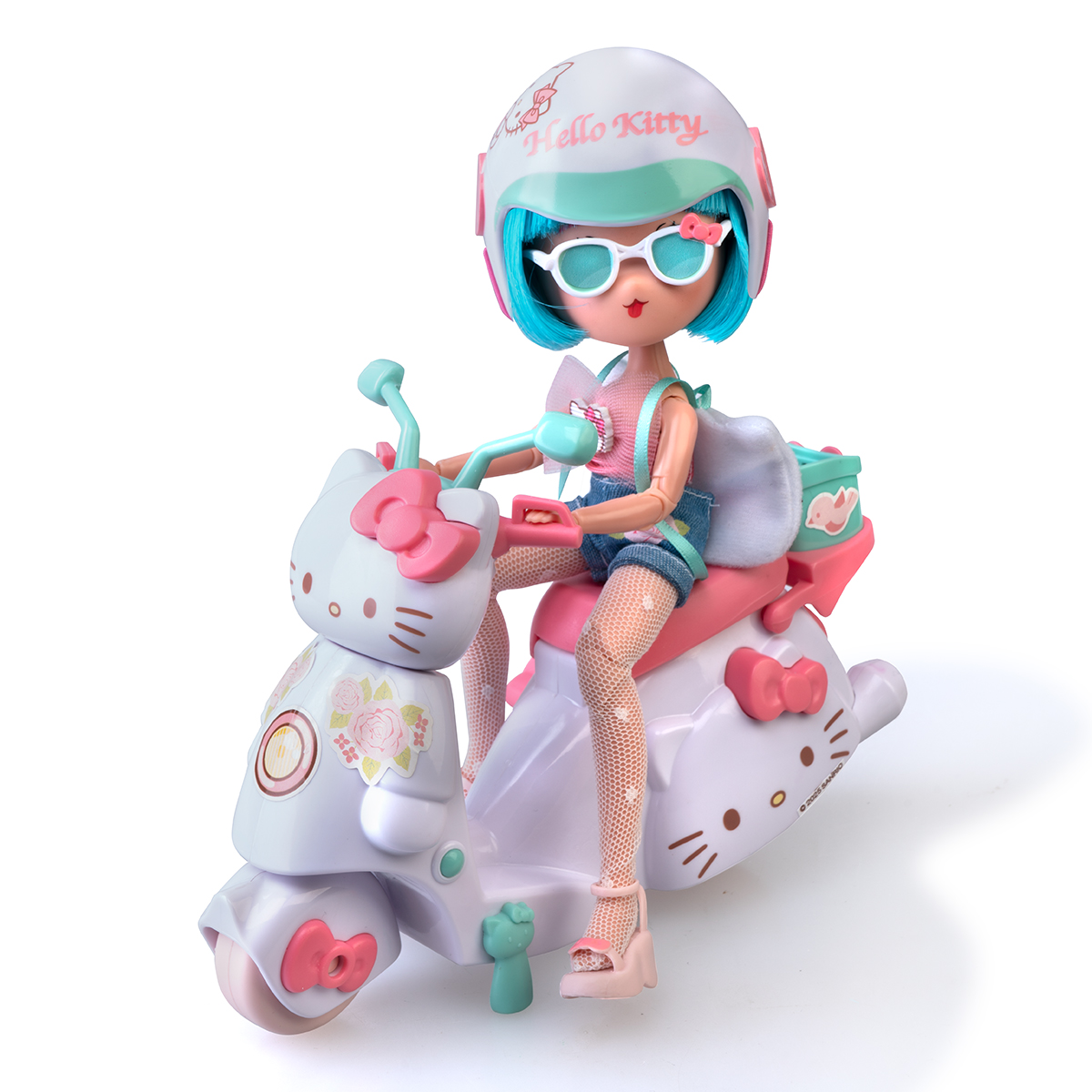 Ігровий набір для дівчаток 4SF Manga Dolls Hello Kitty зі скутером Пінк — превʼю 13