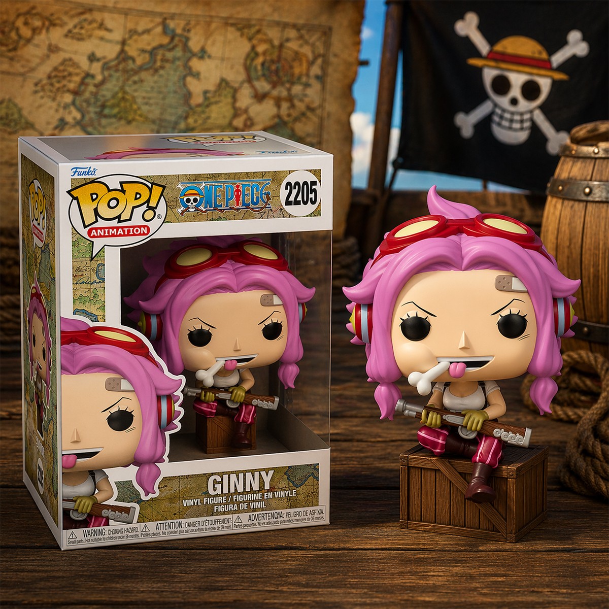 Колекційна фігурка аніме Funko POP One Piece - Джинні-Jinny стильний декор — превʼю 6