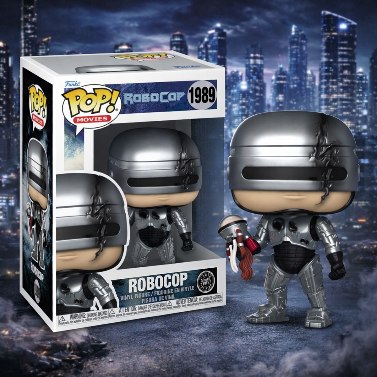 Колекційна ігрова фігурка RoboCop - Робокоп Funko POP серії S2 Багатоколірна — превʼю 8
