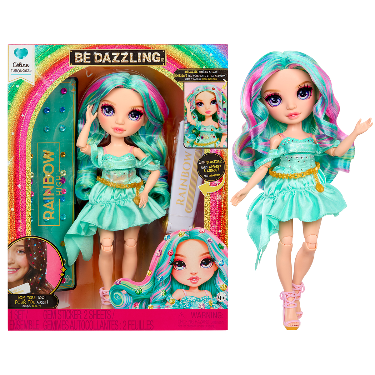 Лялька Rainbow High серії Be Dazzling – Селін — превʼю 9