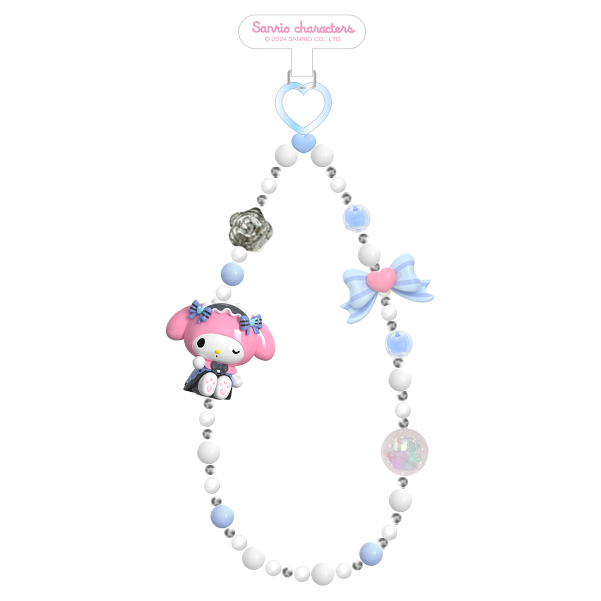 Ланцюжок для телефону Pop Top Hello Kitty та друзі Рожевий-Білий 18 см — превʼю 14