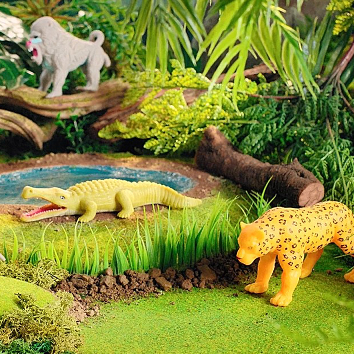 Стретч-іграшка тварина Legend of animals Максі Хижаки джунглів — превʼю 10