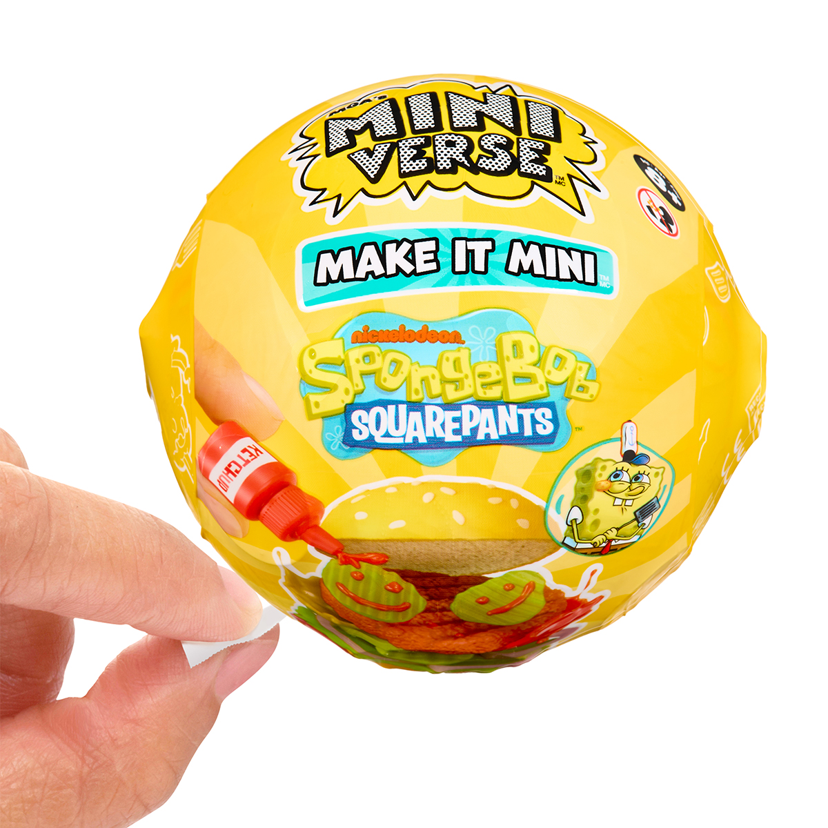 Ігровий набір Miniverse SpongeBob Створи смаколики Красті Краб 8 видів — превʼю 2