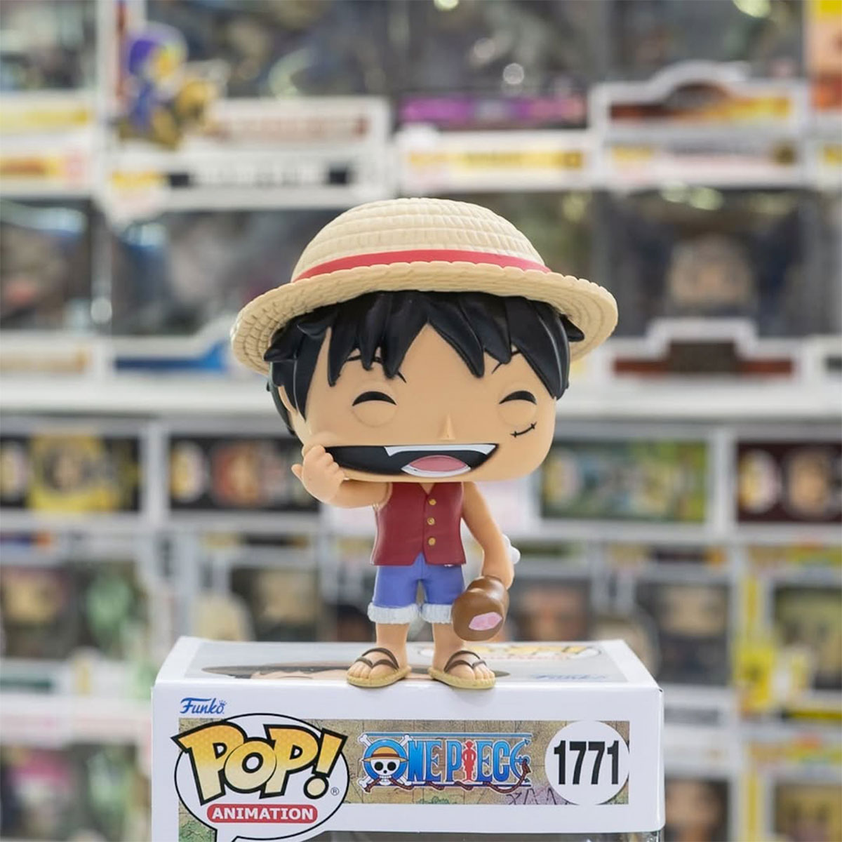 Колекційна фігурка Funko POP - Luffy Ван Піс Луффі що посміхається - Багатоколірний — превʼю 6