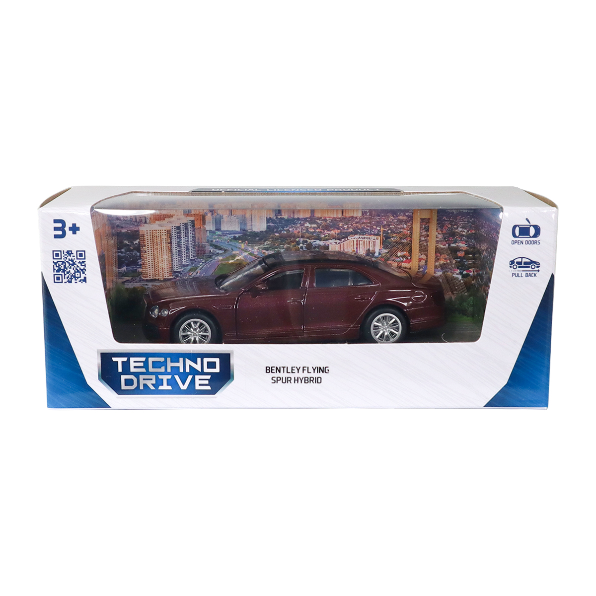 Автомодель Techno Drive Bentley Flying Spur Hybrid 1:47 металева — превʼю 18