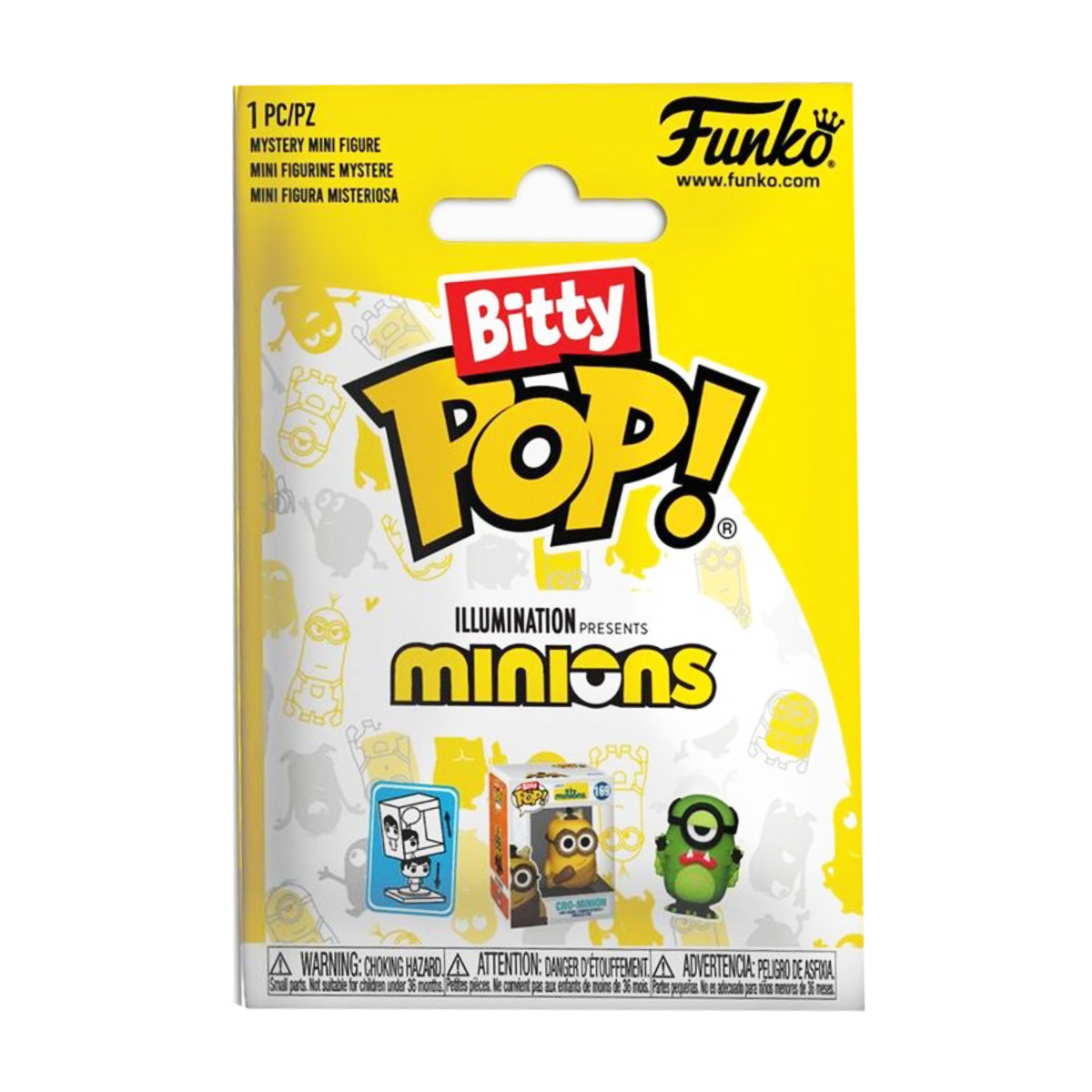 Фігурка Funko Bitty Pop — Посіпаки (Minions) — 2,3 см в асортименті — превʼю 4