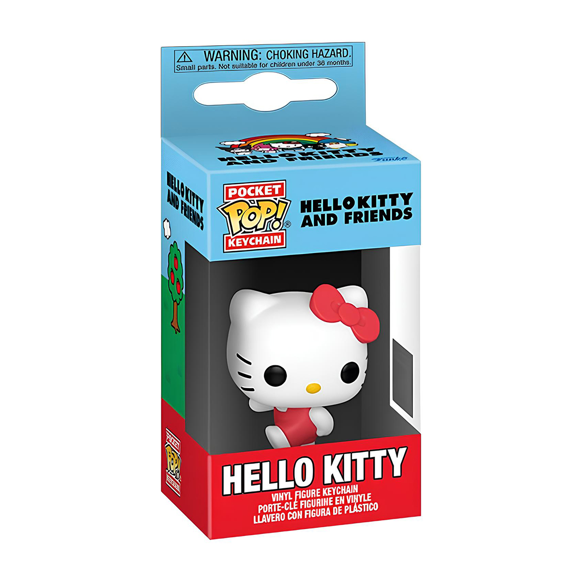 Ігрова фігурка на кліпсі Sanrio Hello Kitty Funko POP колекційна Білий — превʼю 3