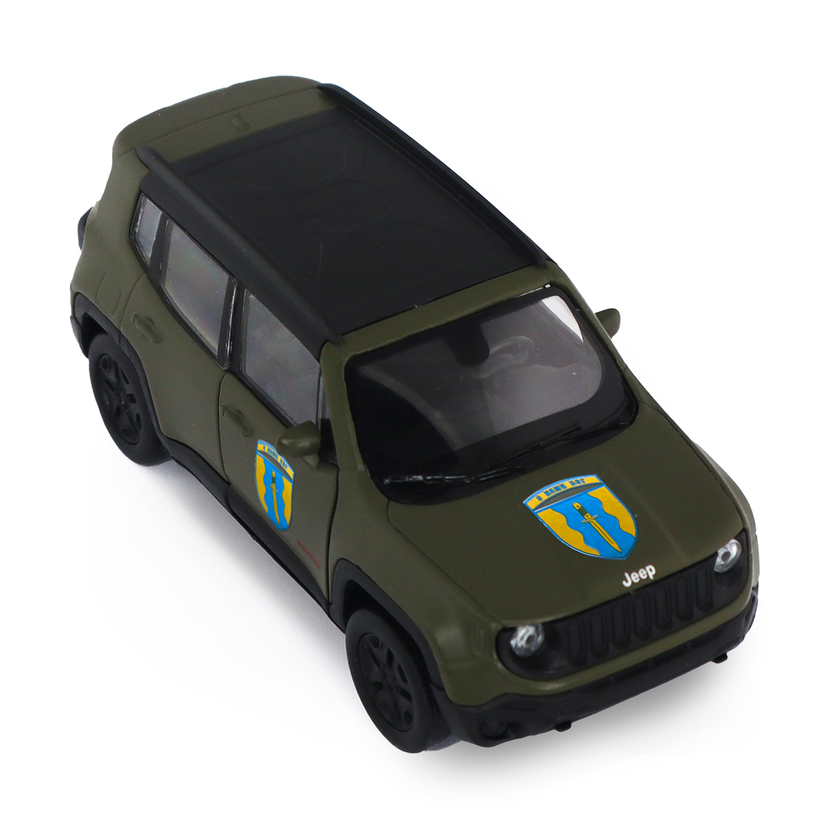 Колекційна автомодель Jeep Renegade Trailhawk Айдар TechnoDrive 1:40 металева — превʼю 30