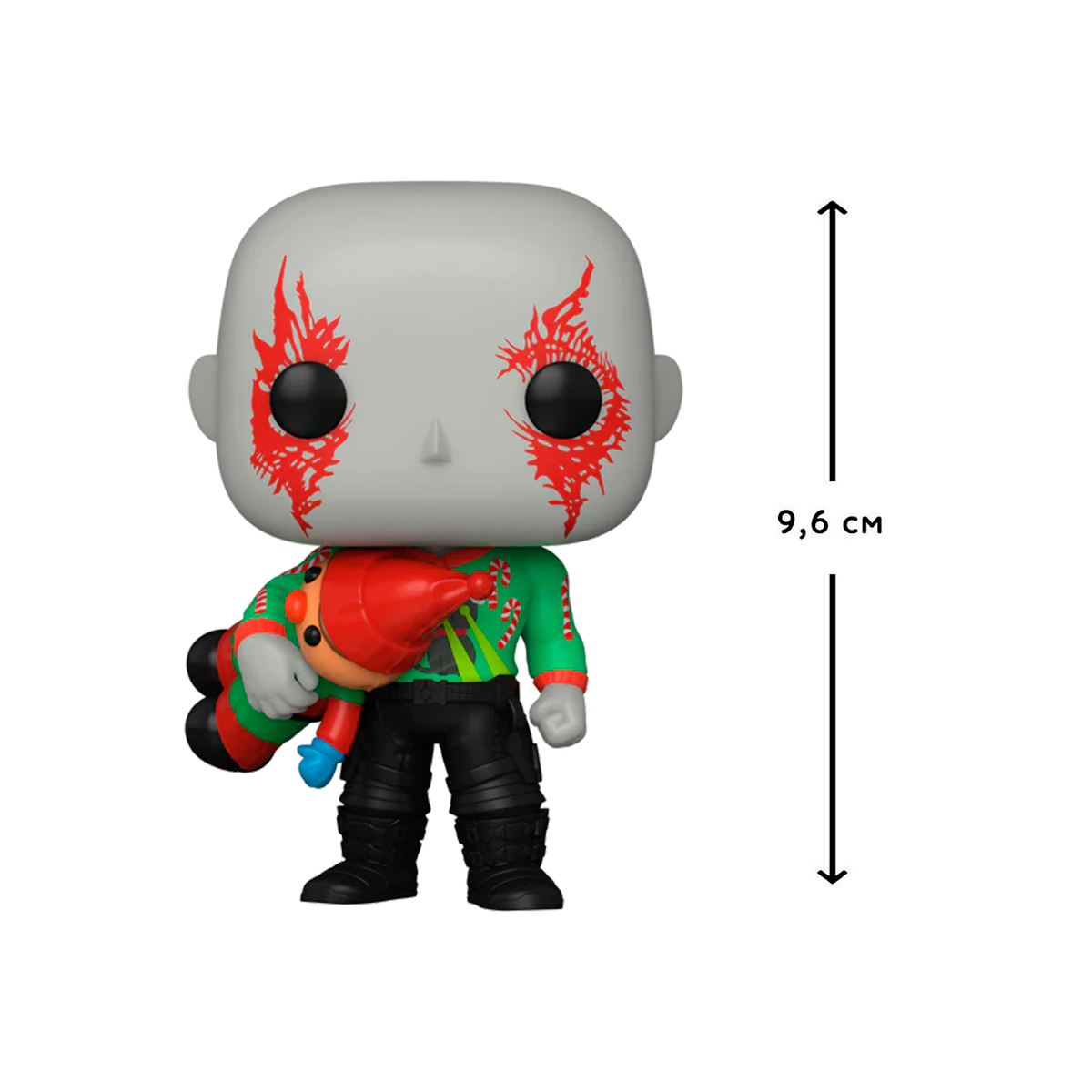 Ігрова колекційна фігурка Funko Pop Marvel Guardians Holiday Special - Drax — превʼю 6