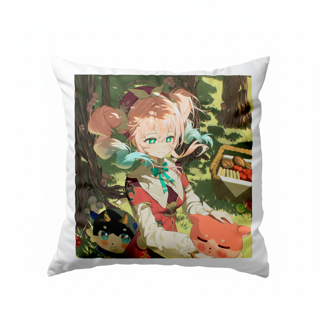 Подушка Гіацинт Hyacinth Хонкай Honkai Star Rail 35x35 см — превʼю 2