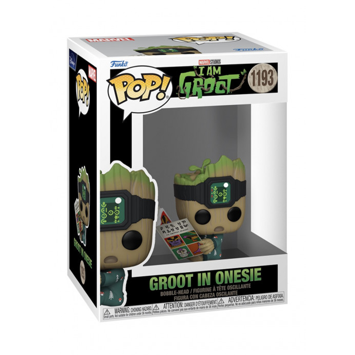 Ігрова фігурка Funko Pop Ґрут з книгою Marvel — превʼю 8