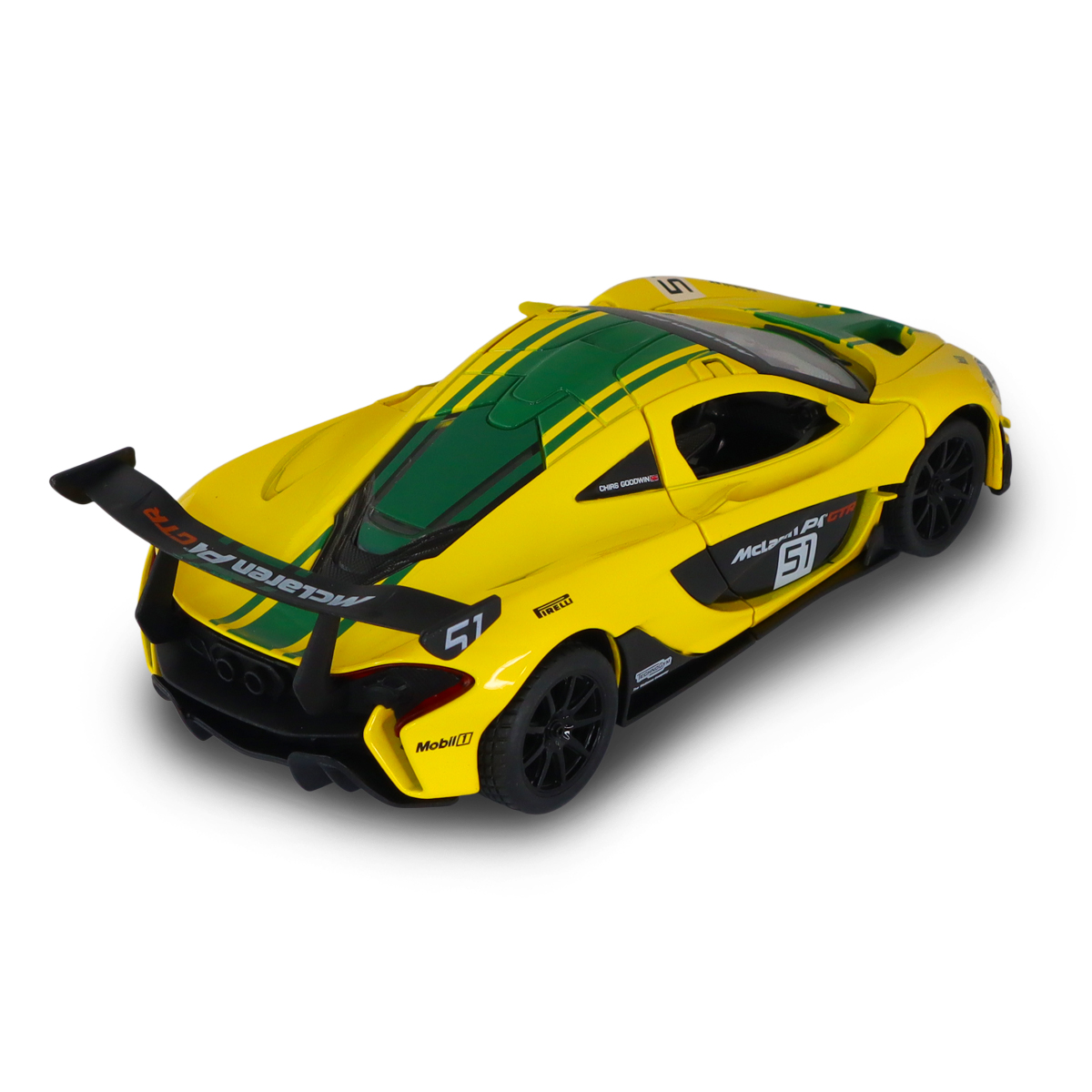 Автомодель McLaren P1 Techno Drive 1:24 Жовта — превʼю 26