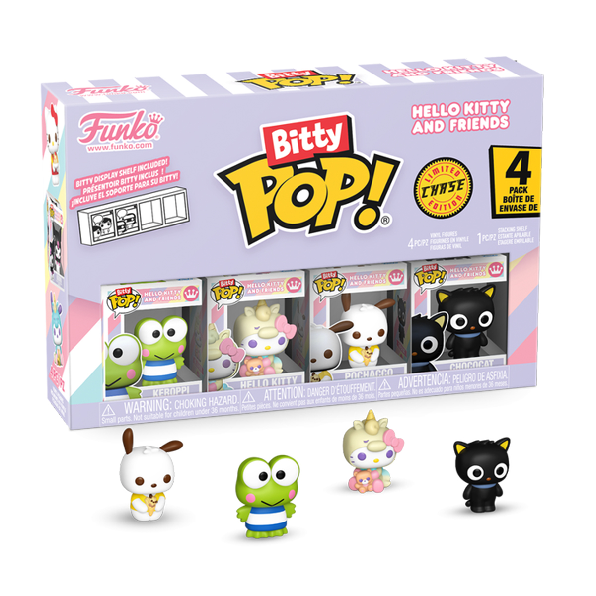 Набір ігрових фігурок Funko Bitty POP! Кероппі 4 шт вінілові 2,5 см — превʼю 1