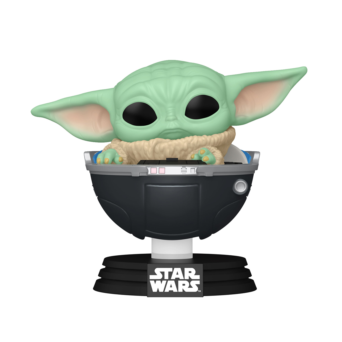 Колекційна ігрова фігурка The Mandalorian - Baby Grogu Funko Pop у візочку — превʼю 6