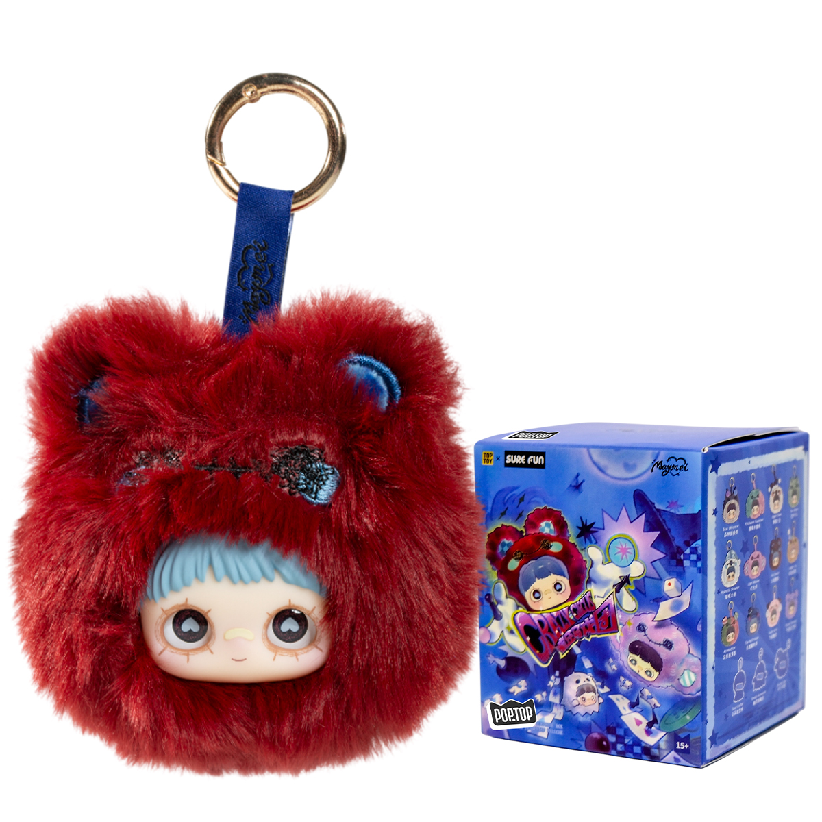 М'яка іграшка POP TOP Hi TOY – MayMei Шалений цирк – Кільце – Кольорова — превʼю 18