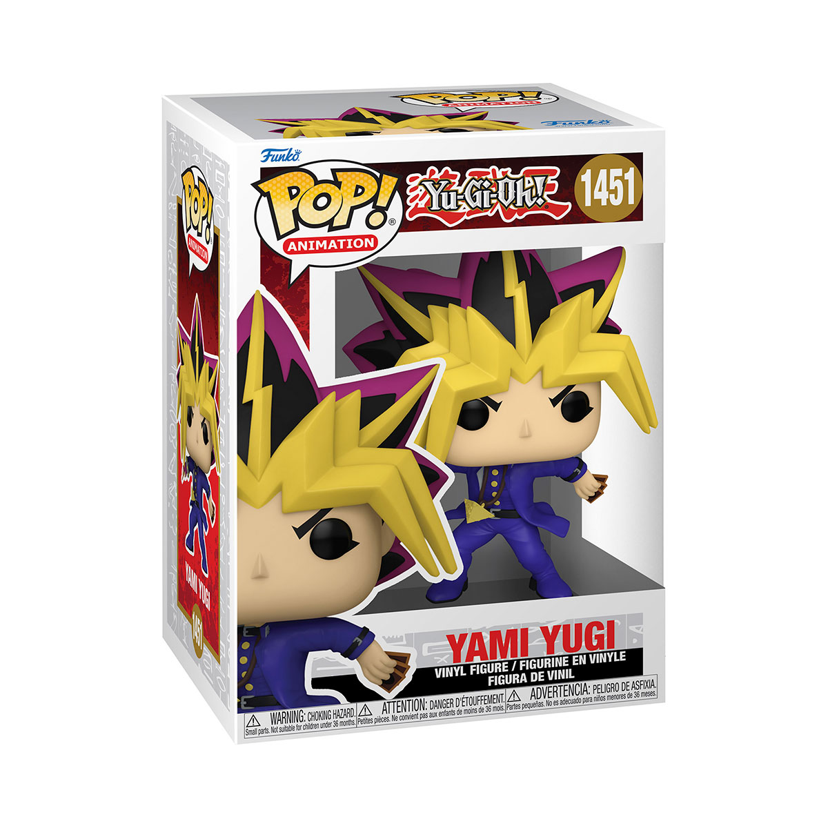 Колекційна ігрова фігурка Funko Pop Yami Yugi Yu-Gi-Oh - Ямі Югі Багатоколірна — превʼю 6