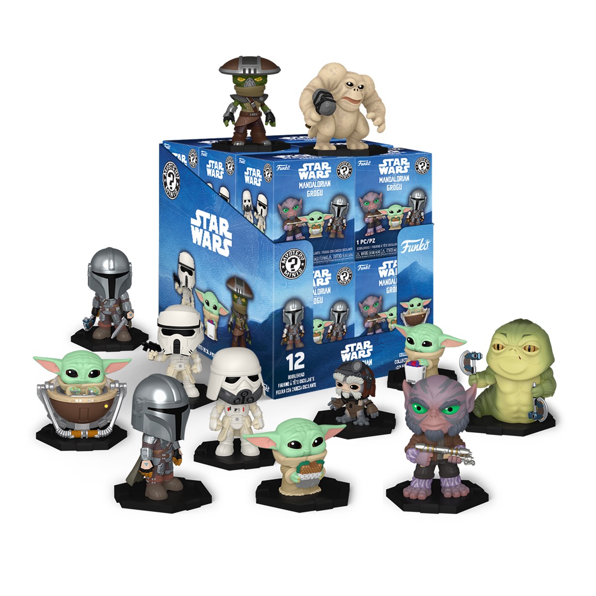 Ігрова фігурка Funko Mystery Minis Мандалорець і Ґроґу 7 см