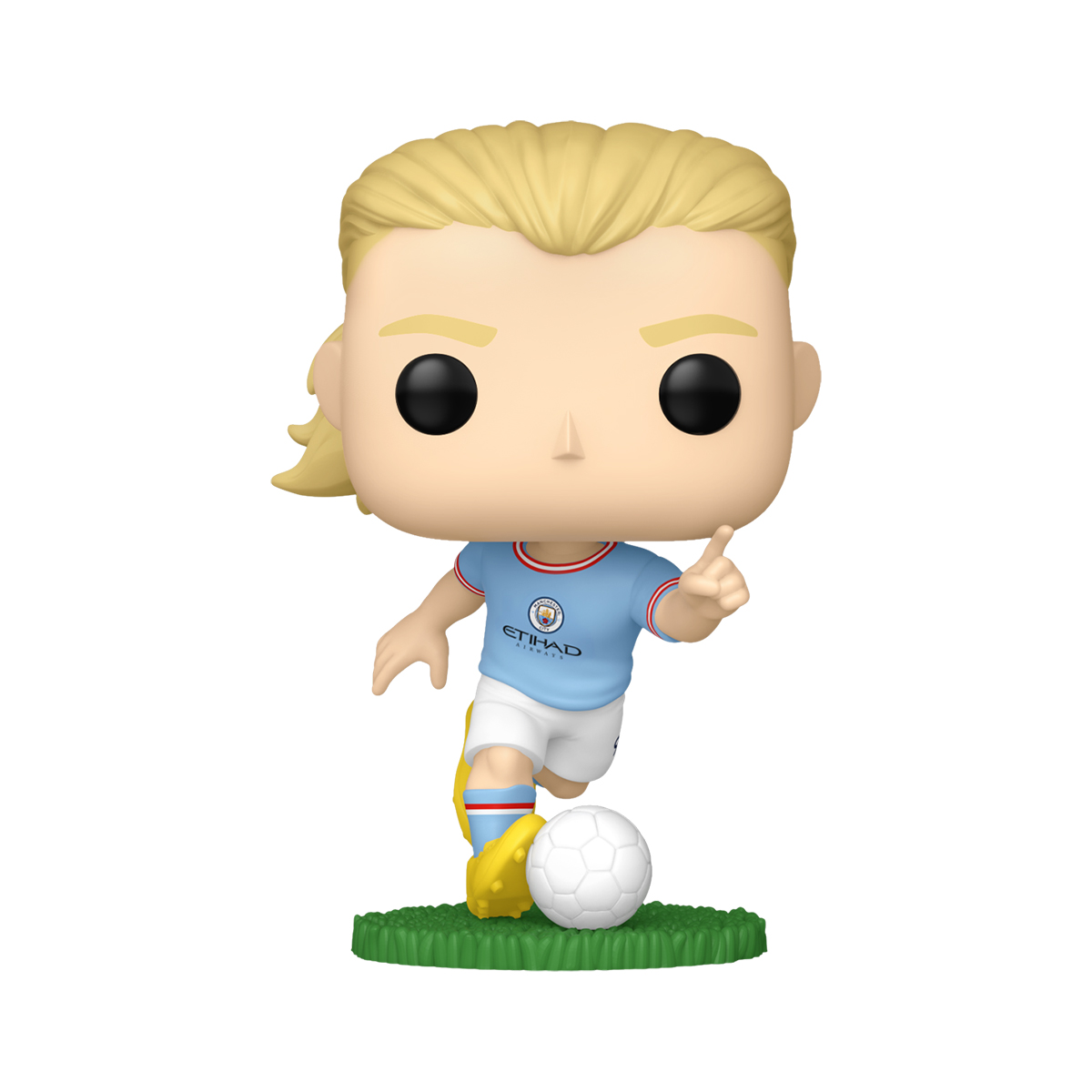 Ігрова фігурка Колекційна Erling Haaland Funko Pop Футбол Спорт 114 мм — превʼю 6