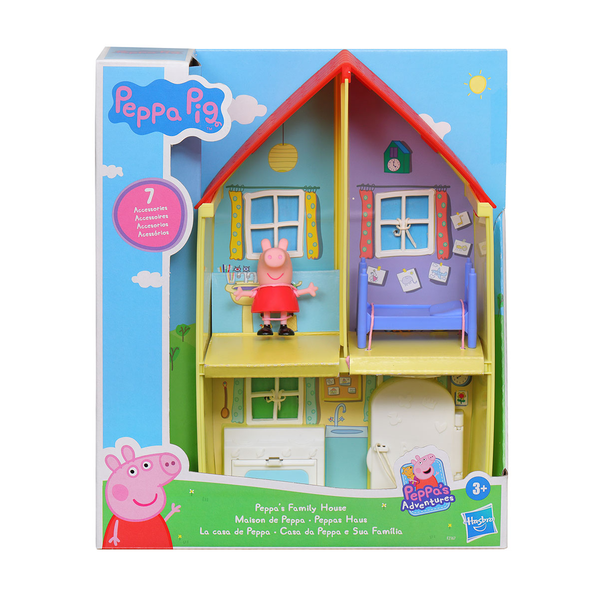 Ігровий набір Будиночок Пеппи Peppa Pig двоповерховий з фігуркою та меблями — превʼю 20