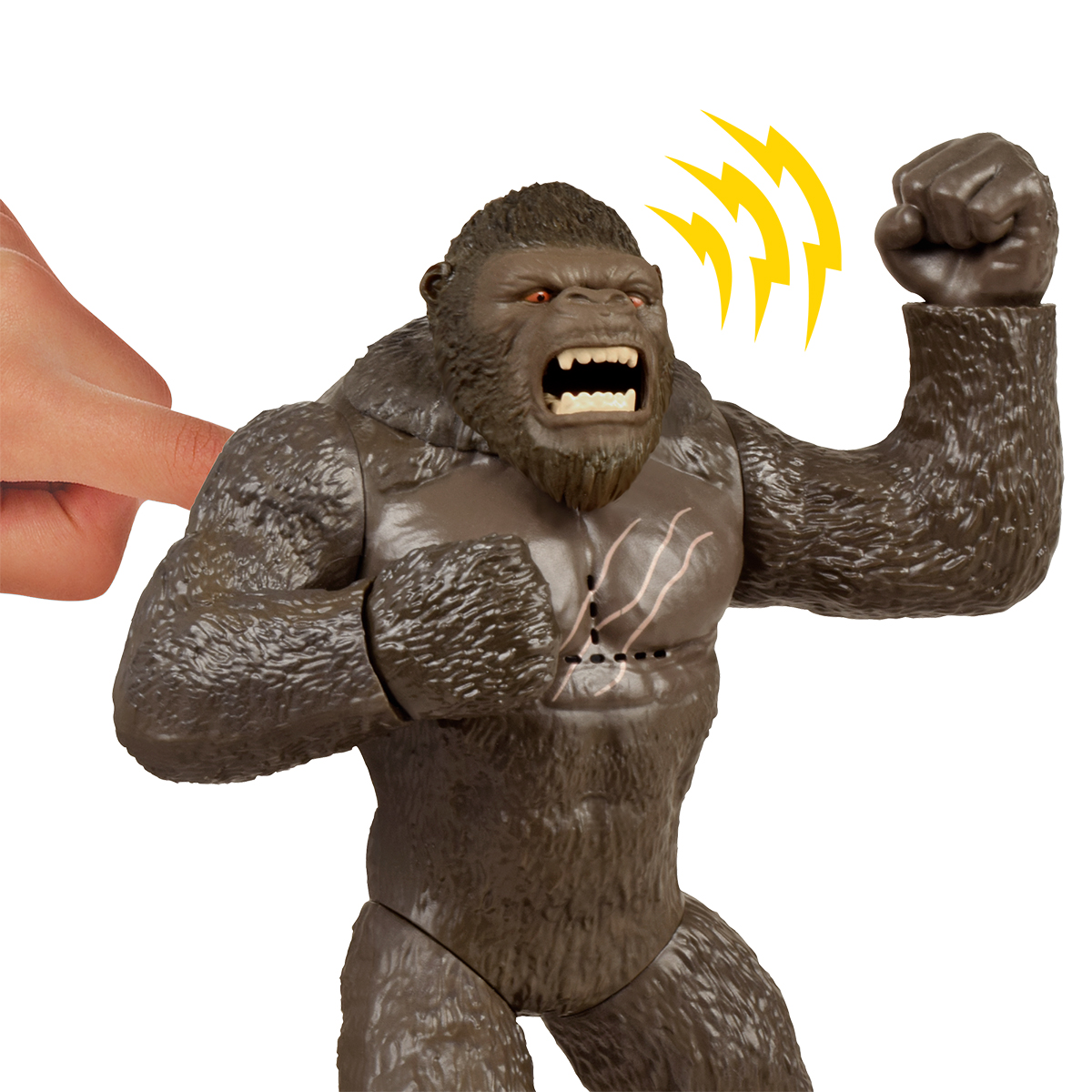 Фігурка Godzilla vs Kong Конг зі звуковими ефектами — превʼю 9