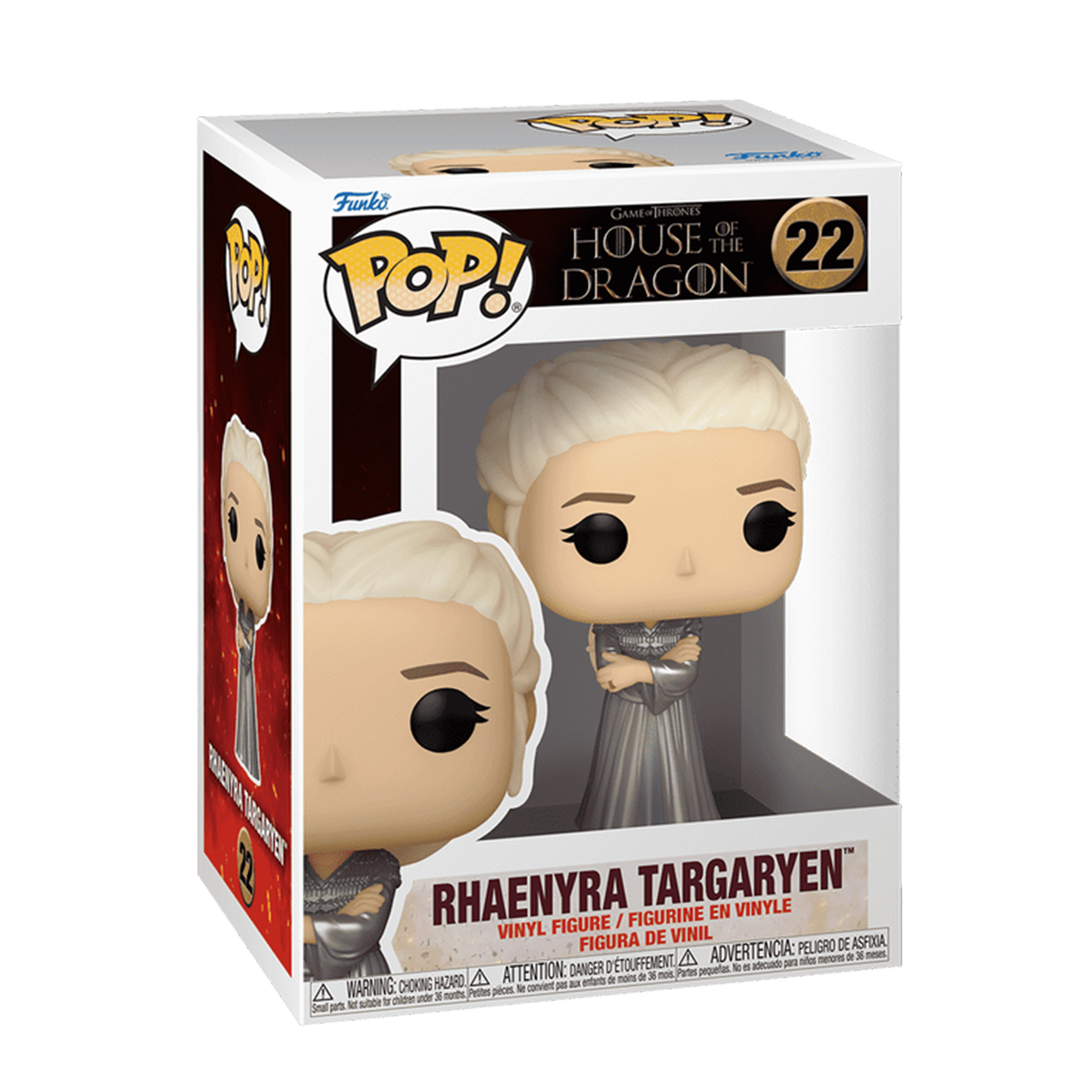 Ігрова фігурка Колекційна Funko POP Дім Дракона Rhaenyra Targaryen Різнокольорова — превʼю 4