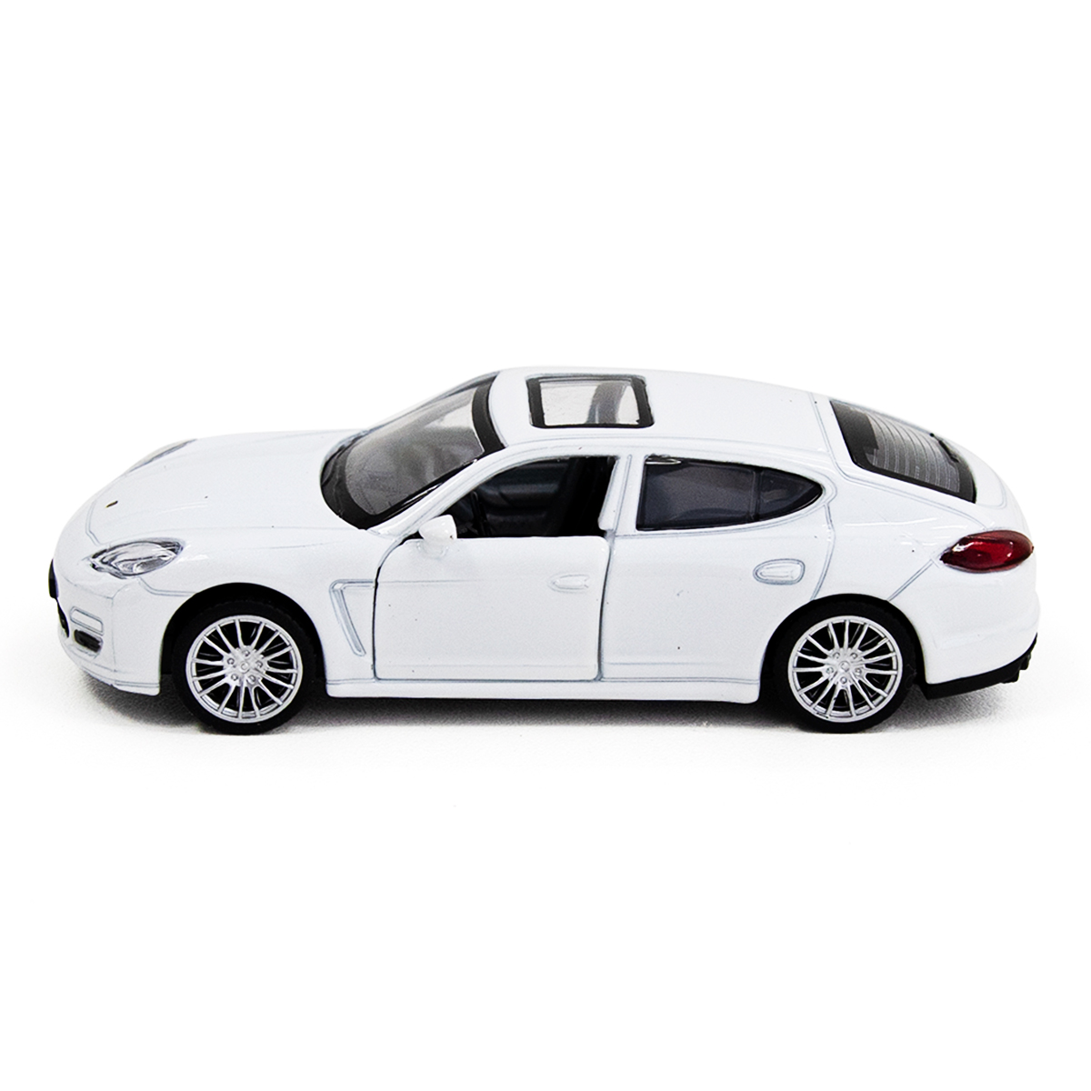 Автомодель Porsche Panamera S металева TechnoDrive інерційна Біла — превʼю 5
