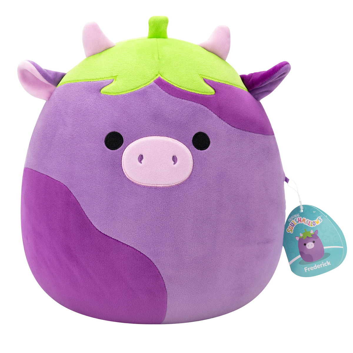 М'яка іграшка Squishmallows – Корівка-баклажан Фредерік (Frederick) – 30 см — превʼю 14
