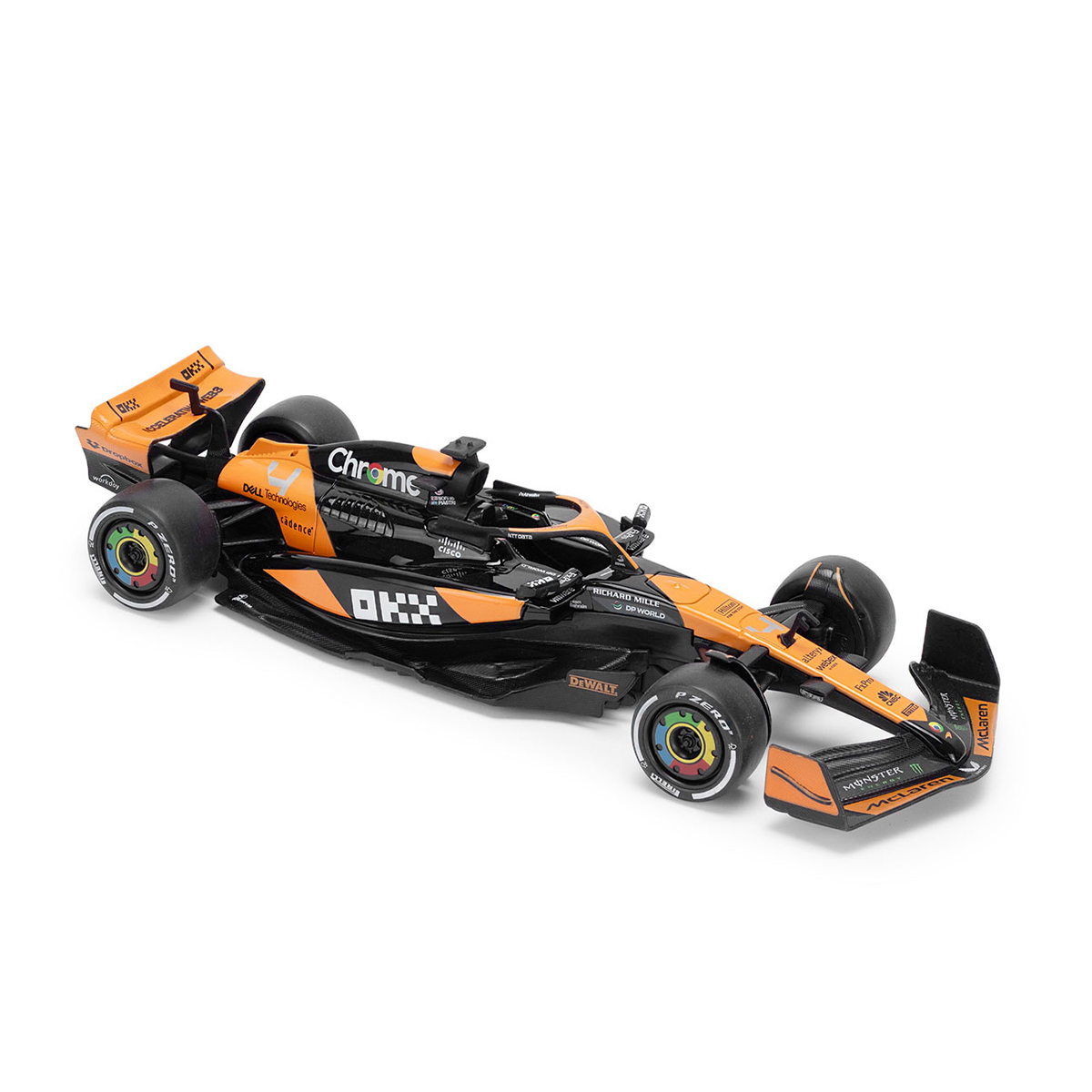 Автомодель McLaren F1 2024 Techno Drive 1:24 Помаранчева — превʼю 23