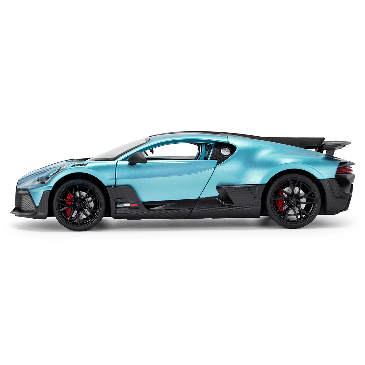 Автомодель Bugatti Divo Techno Drive 1:18 металева з відкривними деталями Синя — превʼю 25
