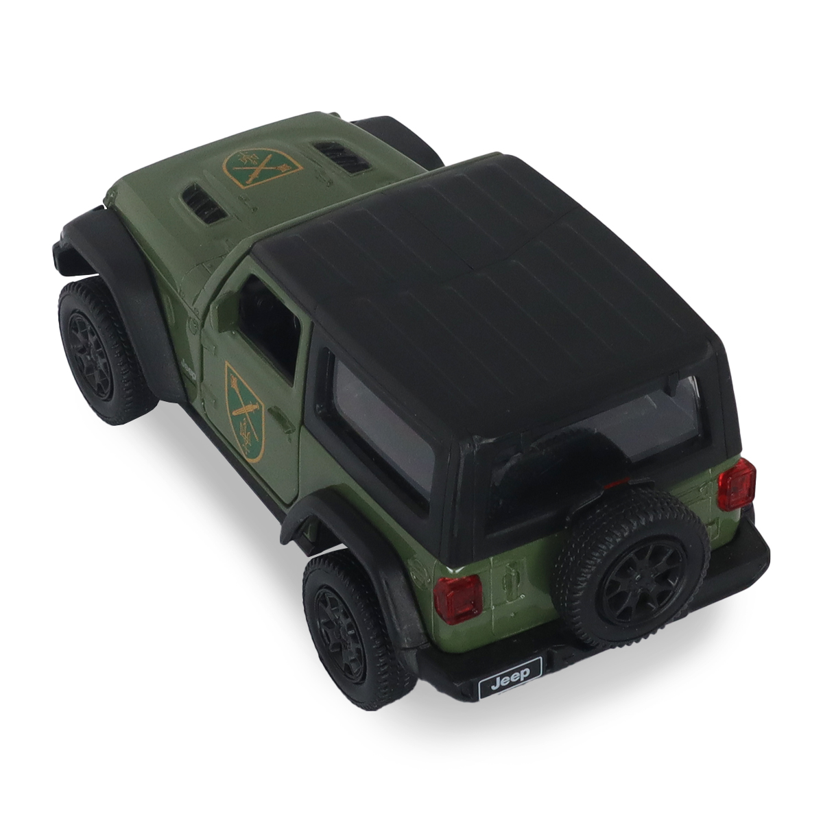 Автомодель Jeep Wrangler Rubicon ОК Північ Techno Drive 1:32 металева — превʼю 26
